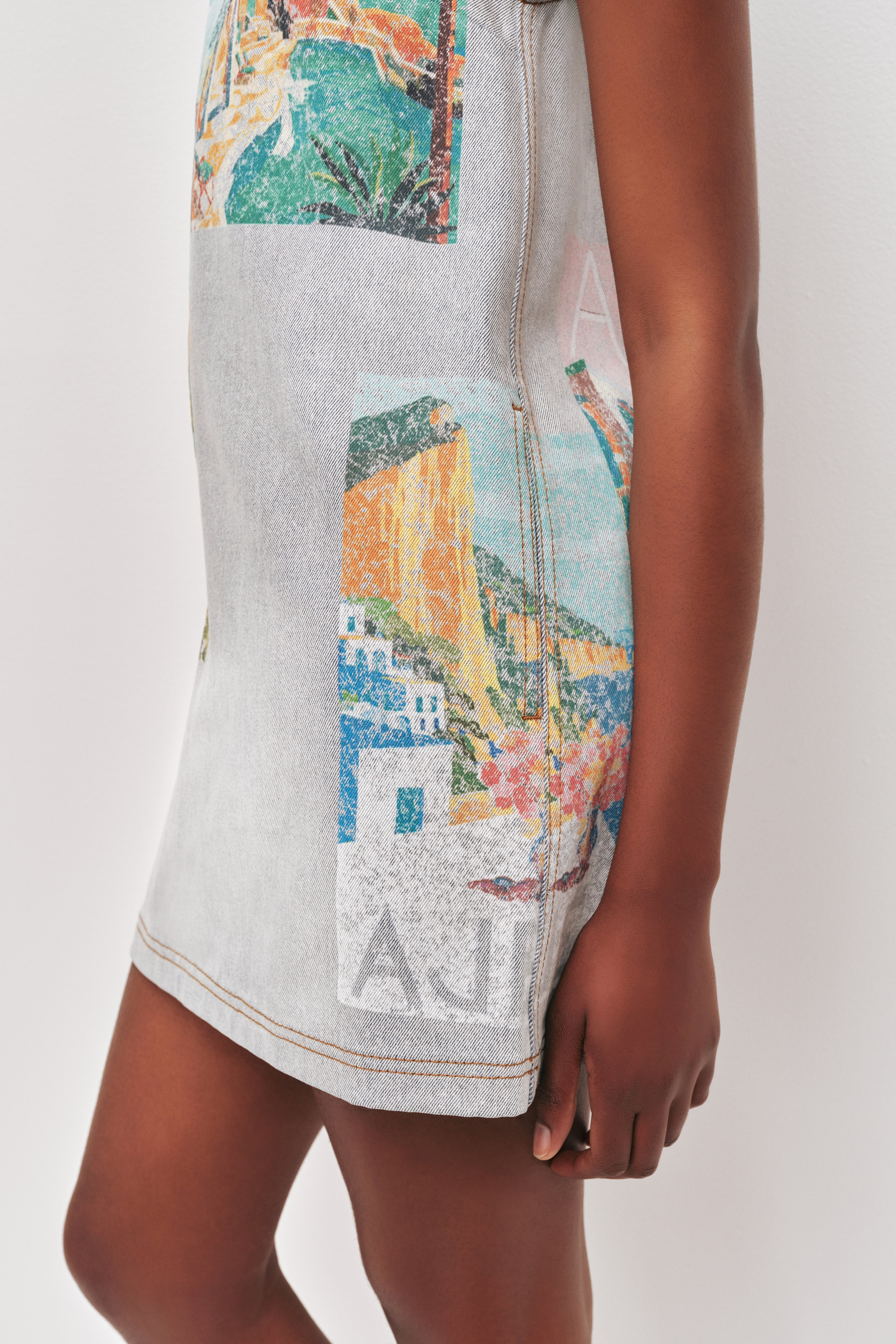 Mae Denim Mini Dress