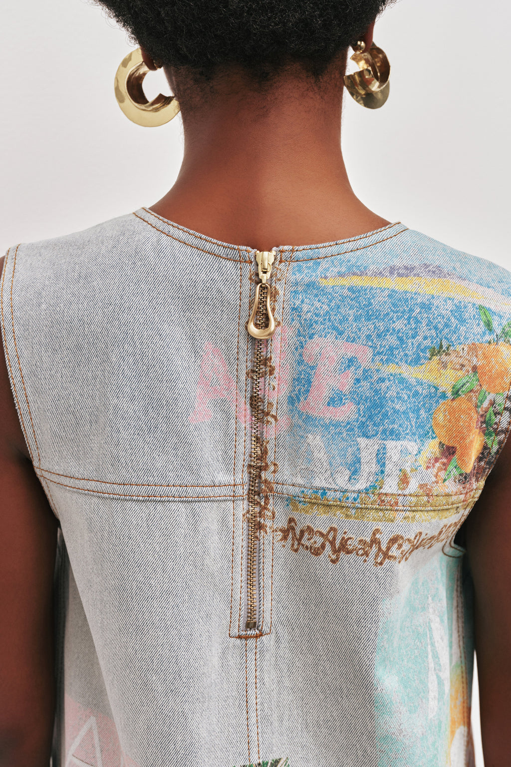 Mae Denim Mini Dress