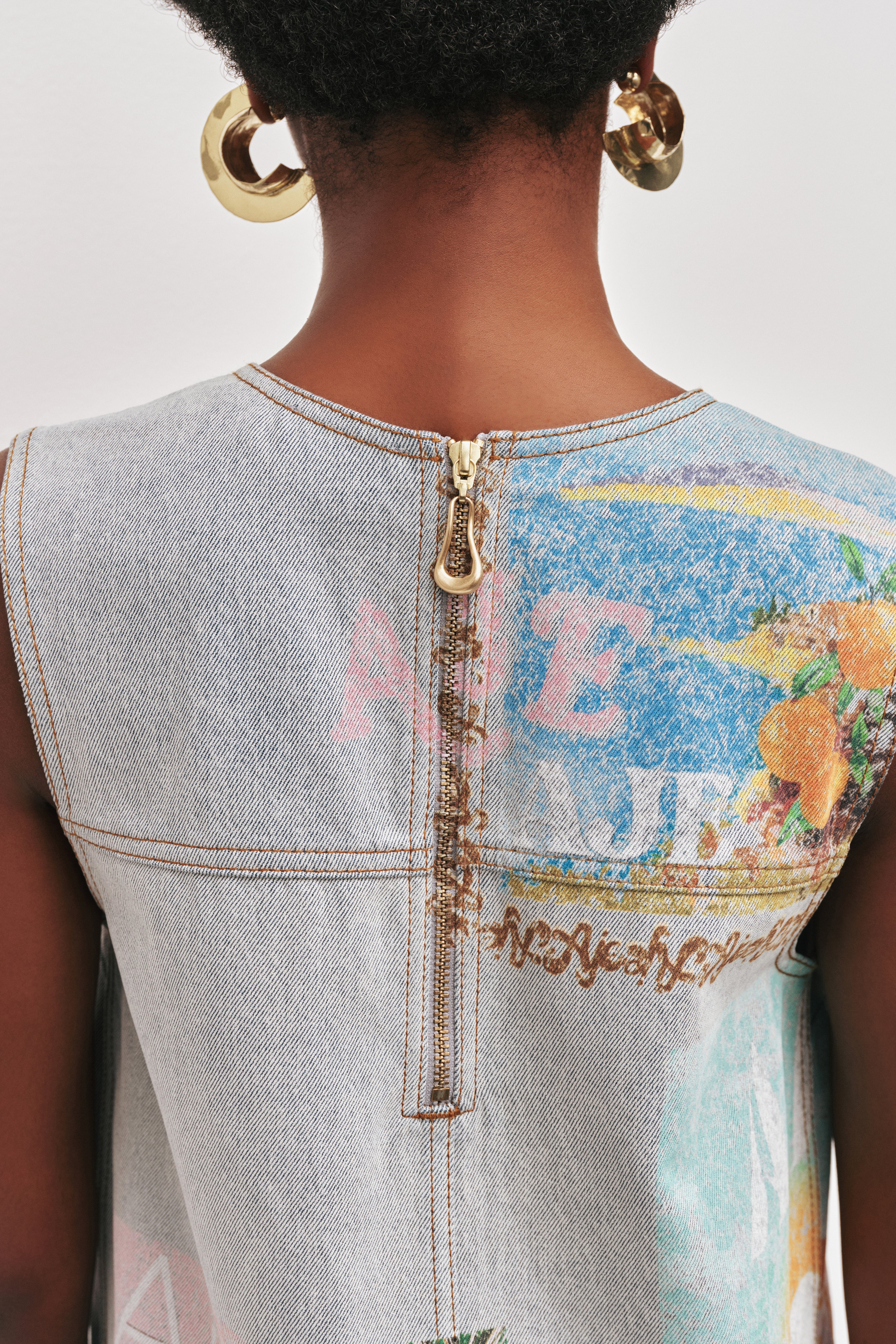 Mae Denim Mini Dress