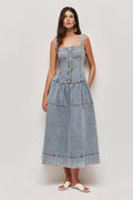 Birch Denim Midi Dress