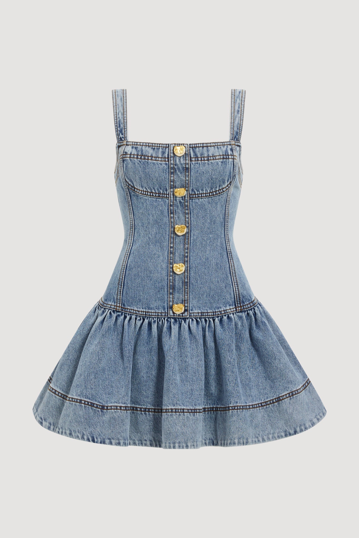 Birch Denim Mini Dress
