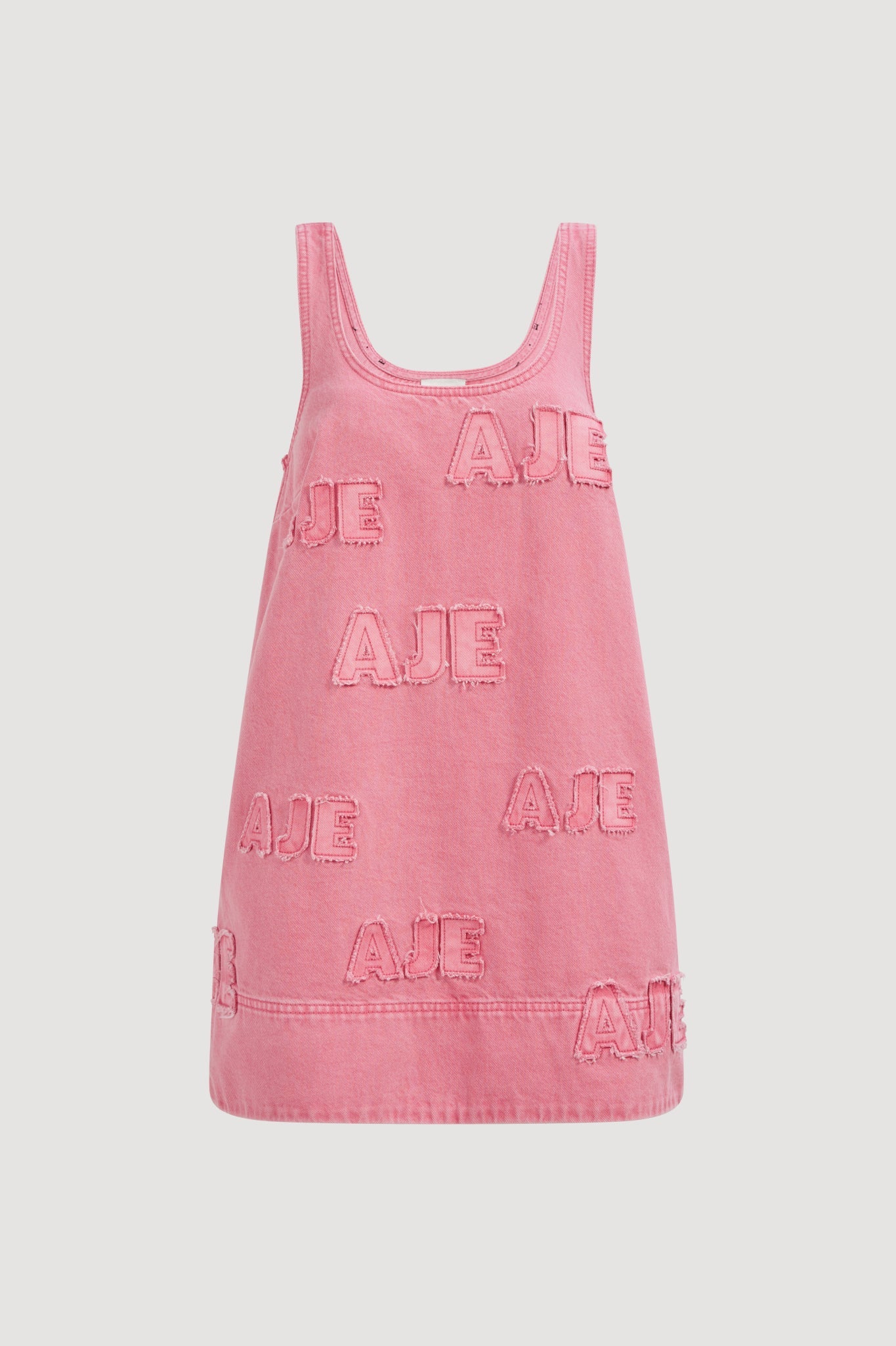 Electra Logo Denim Mini Dress