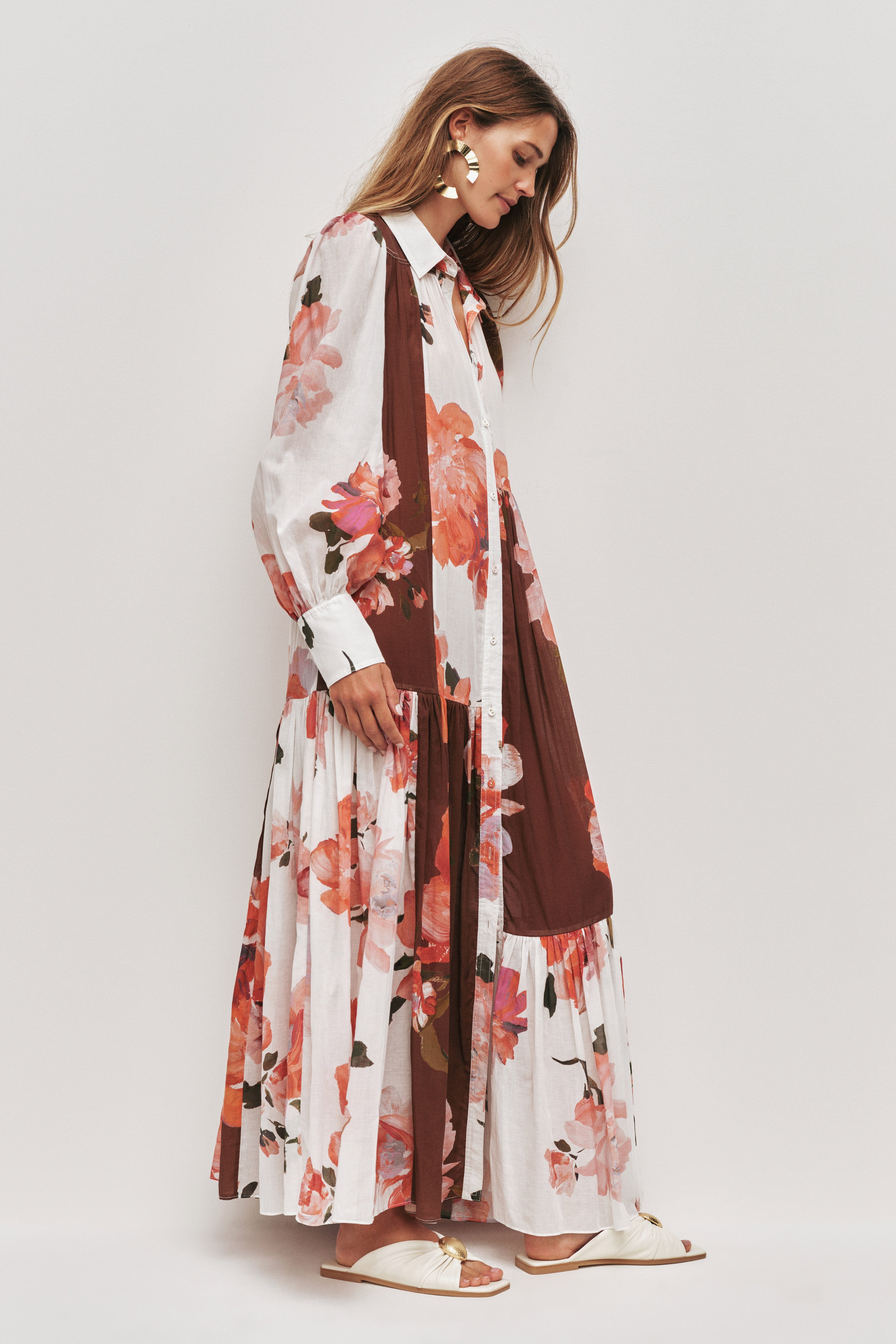 Esprit Maxi Smock Dress