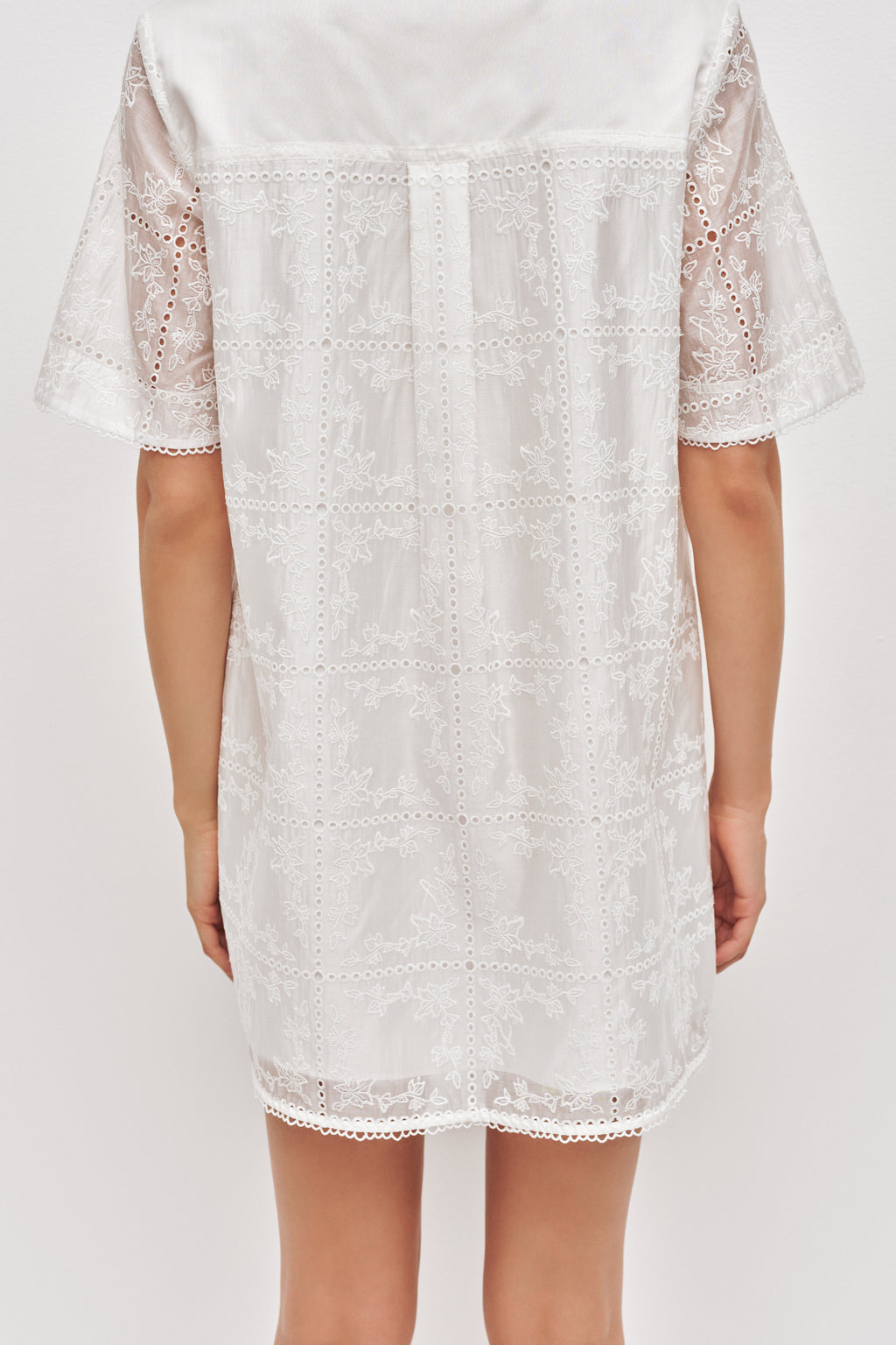 Merritt Embroidered Ss Dress