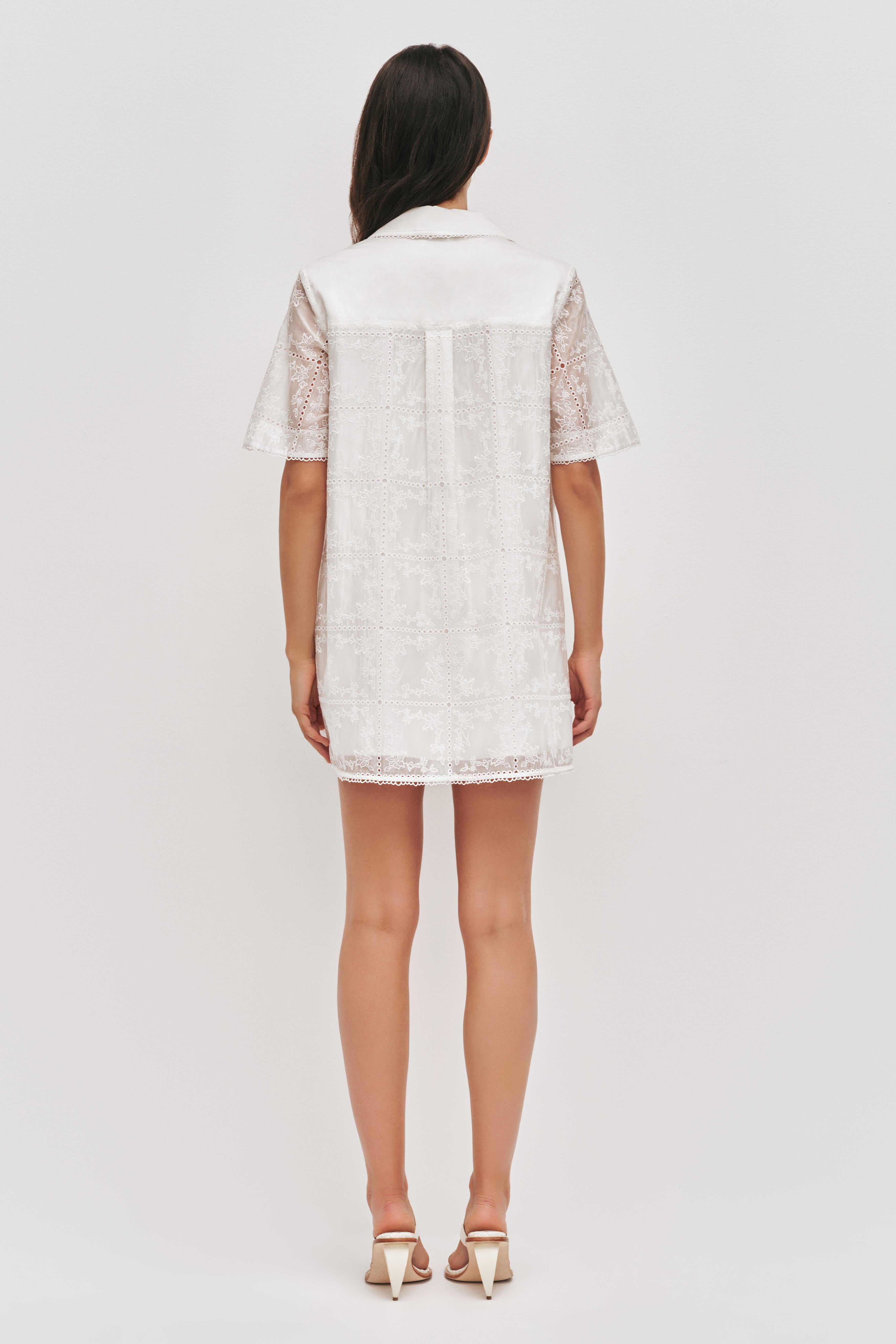 Merritt Embroidered Ss Dress