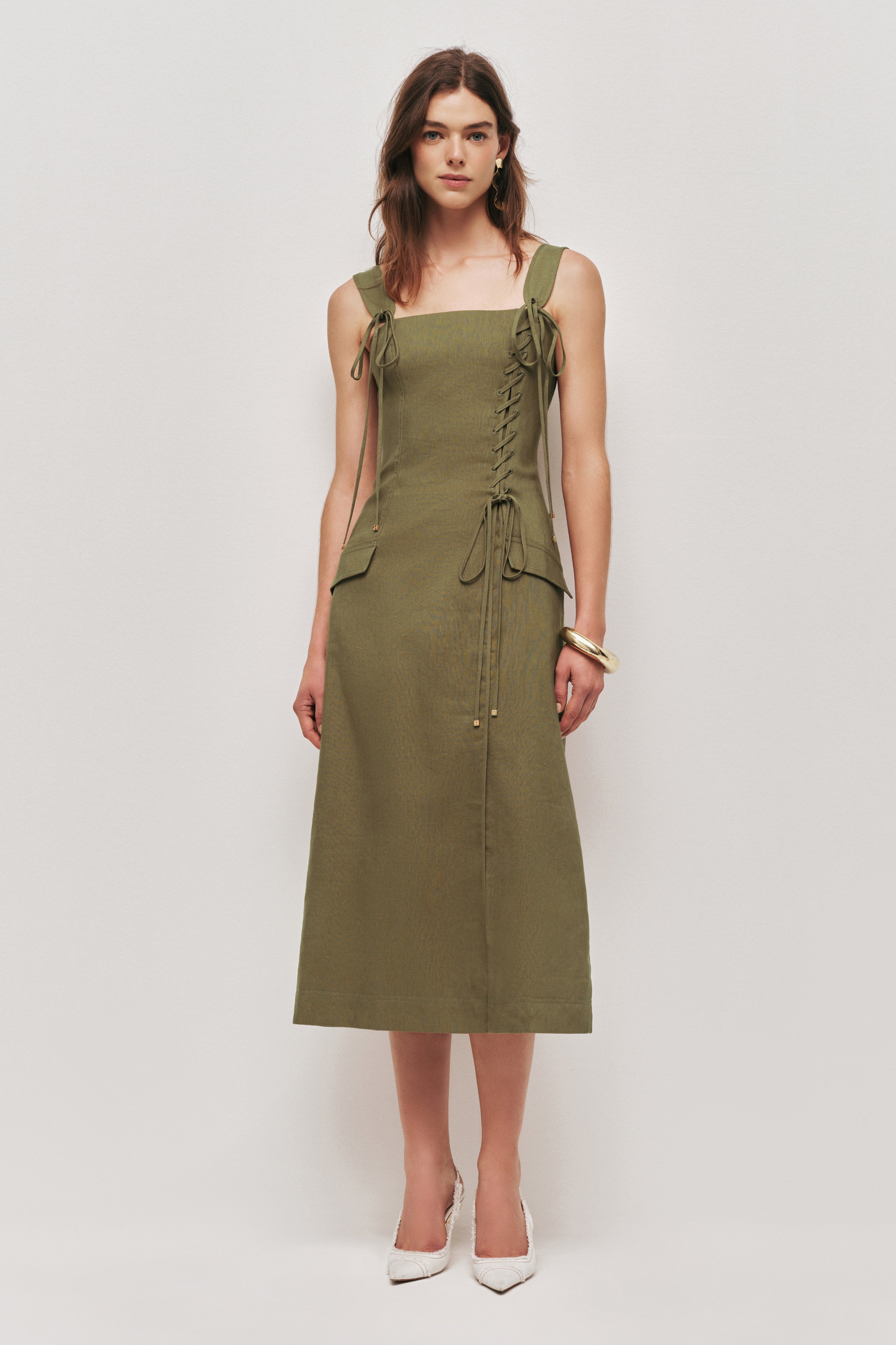 Solene Midi Dress