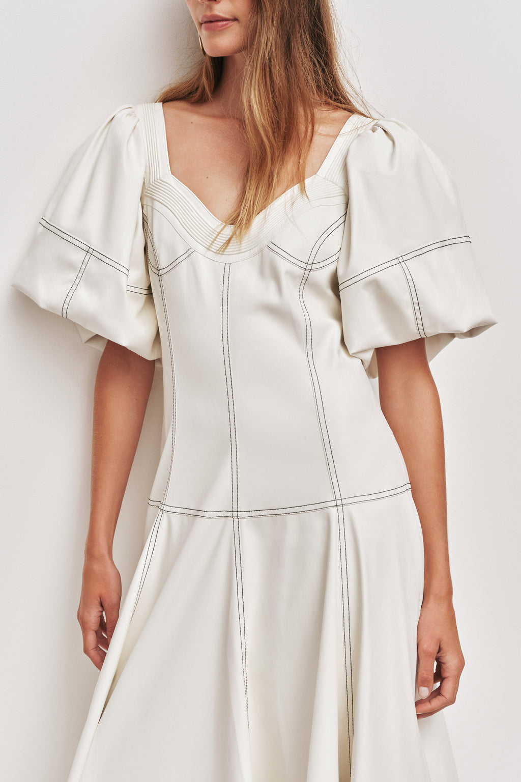 Ether Puff Sleeve Maxi Dress