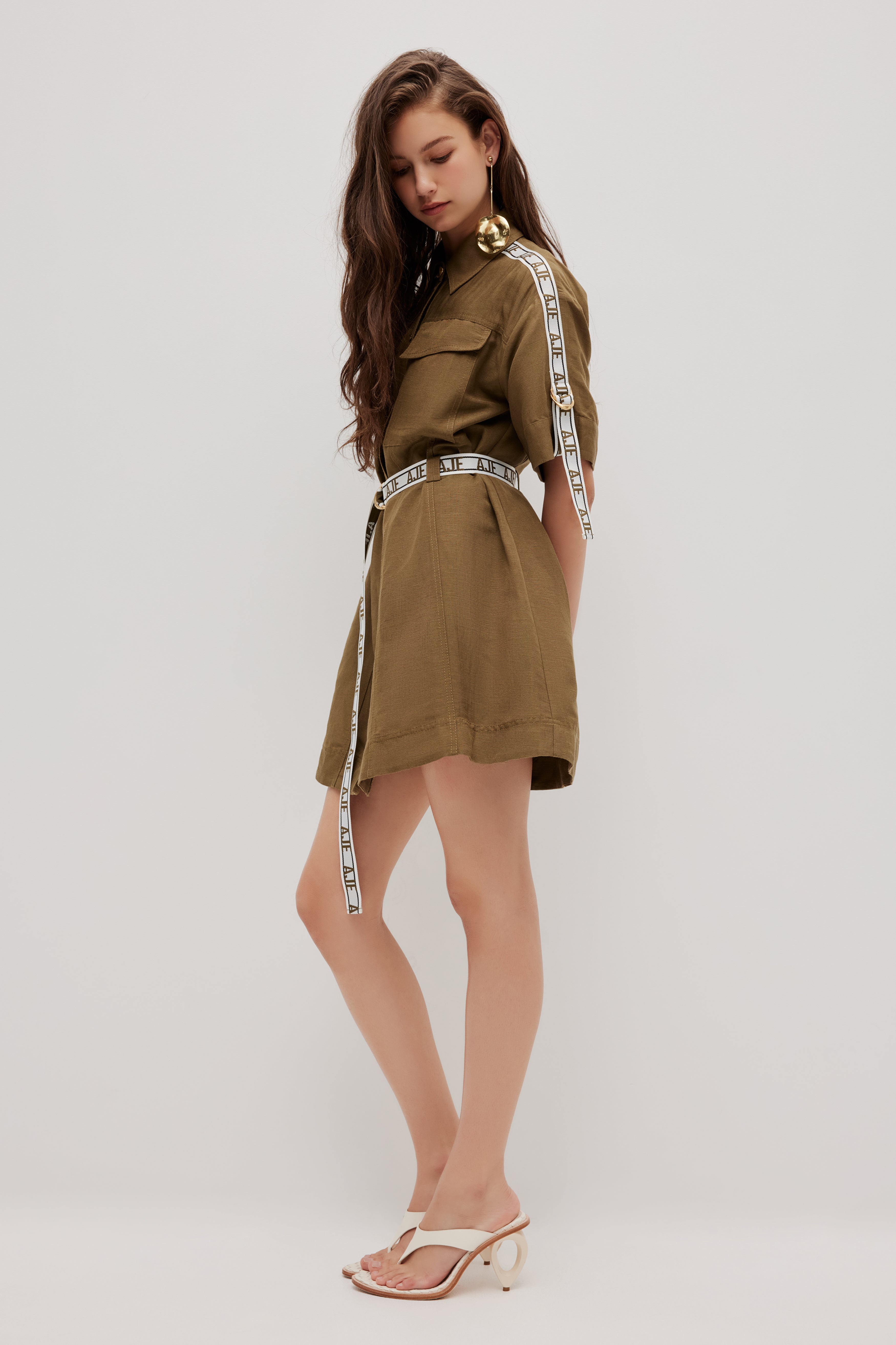 Imogen Logo Mini Dress