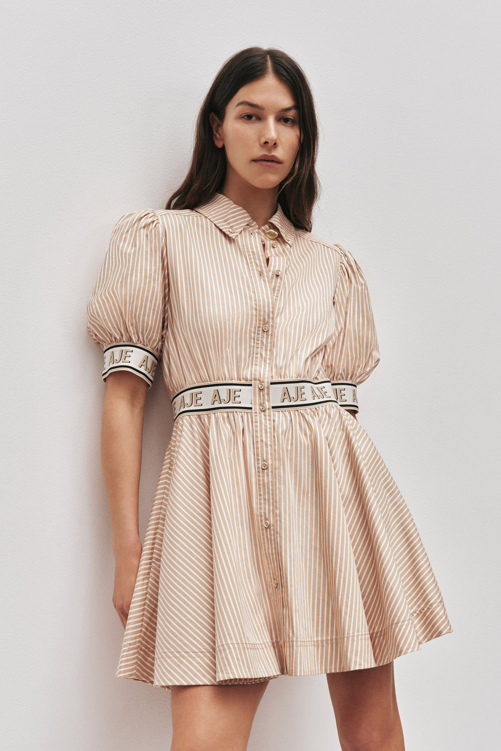 Harling Logo Mini Dress