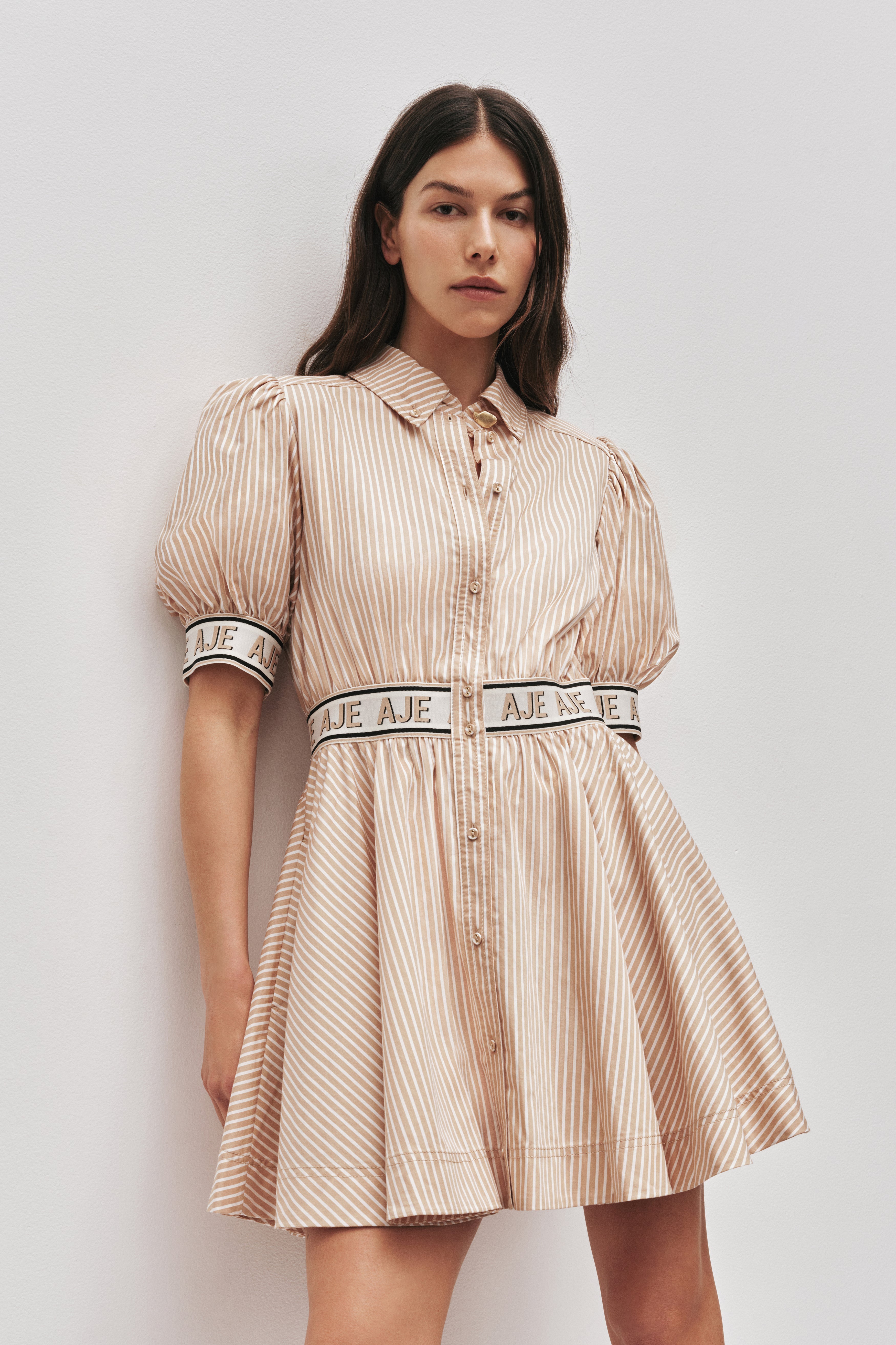 Harling Logo Mini Dress