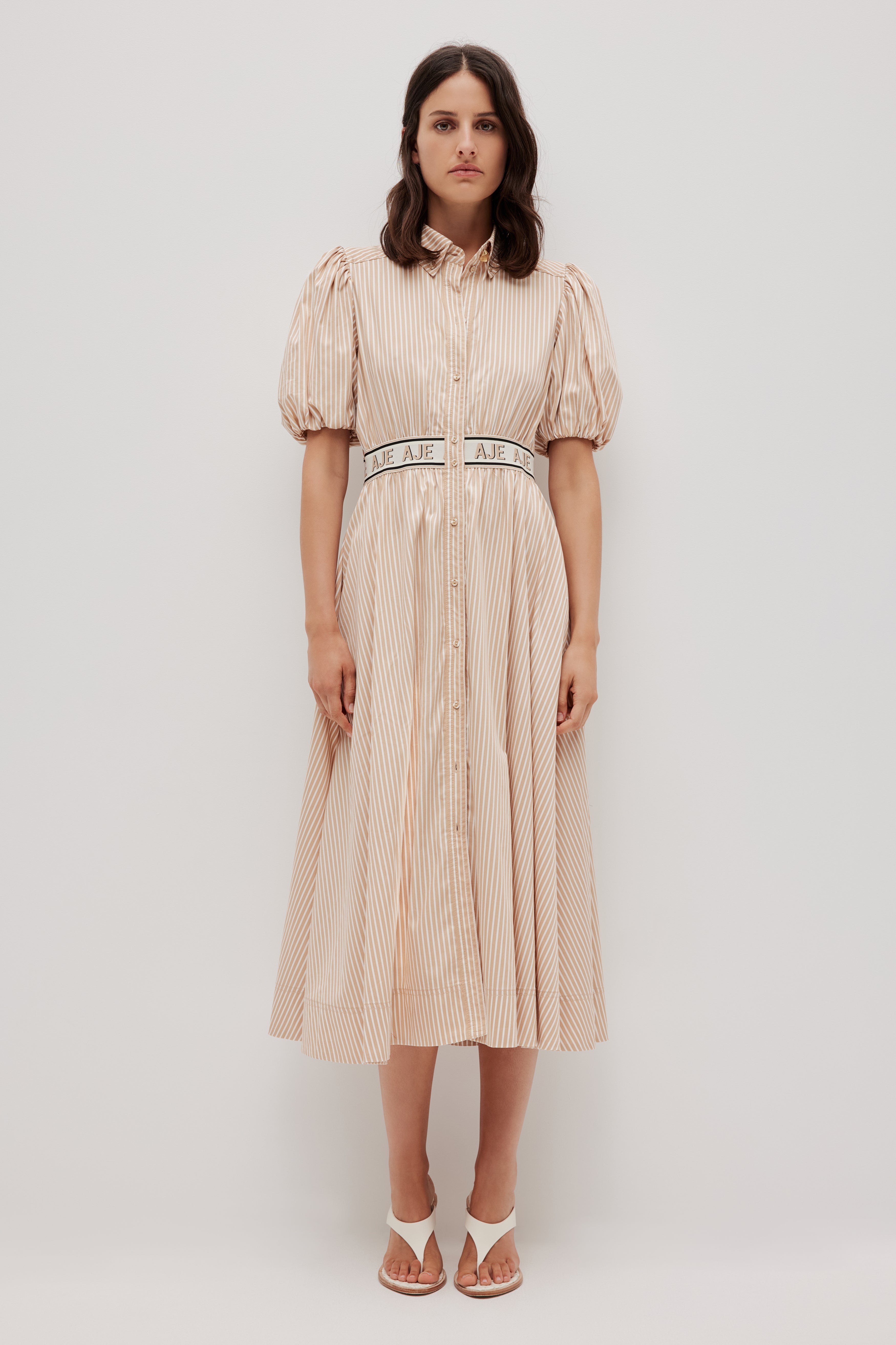Harling Logo Midi Dress