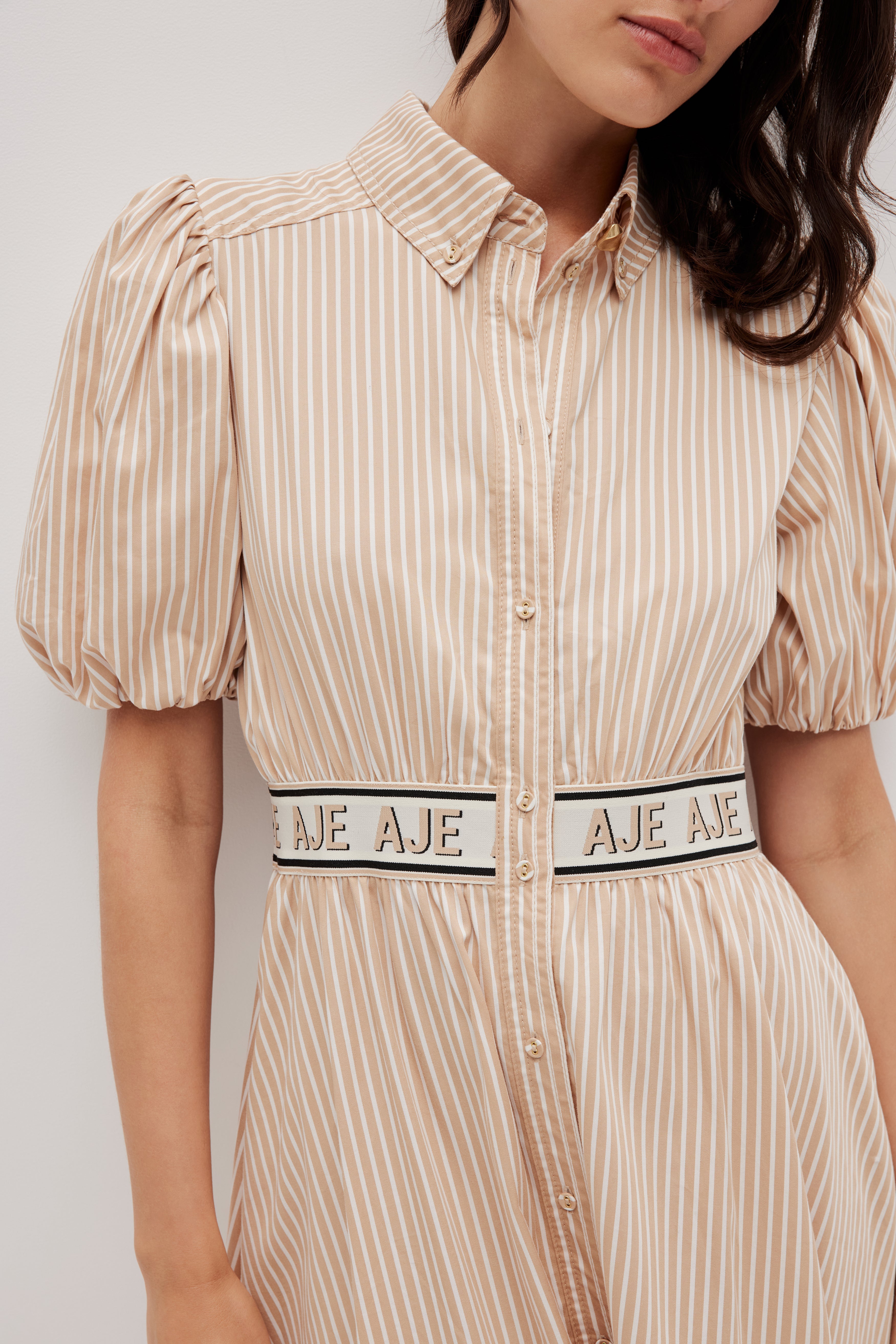 Harling Logo Midi Dress