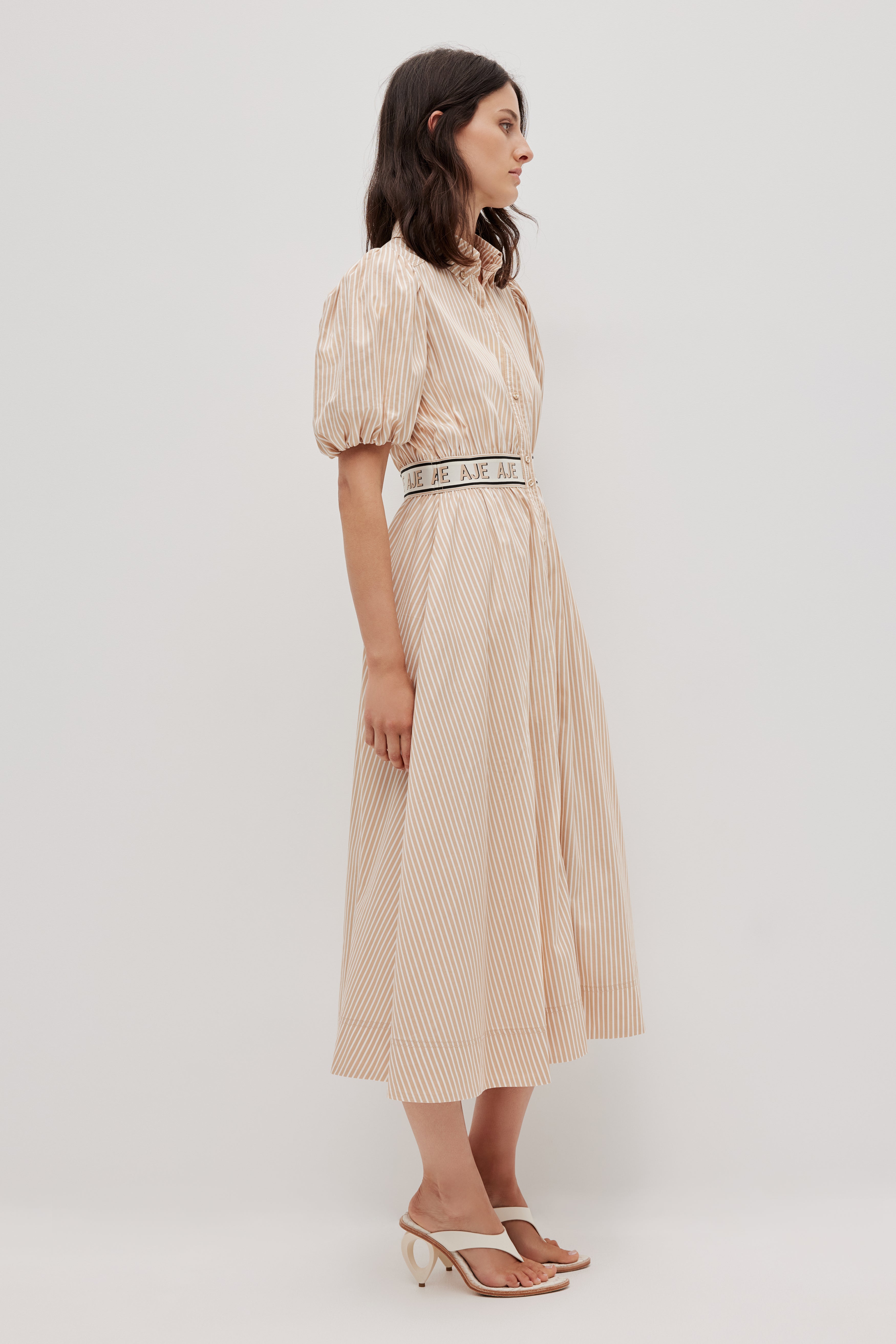 Harling Logo Midi Dress