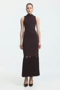 Sofina Knit Tassel Midi Dress
