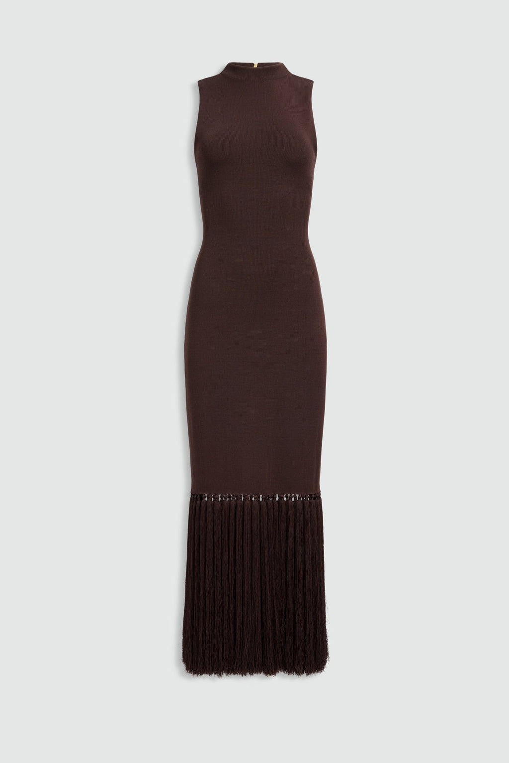Sofina Knit Tassel Midi Dress