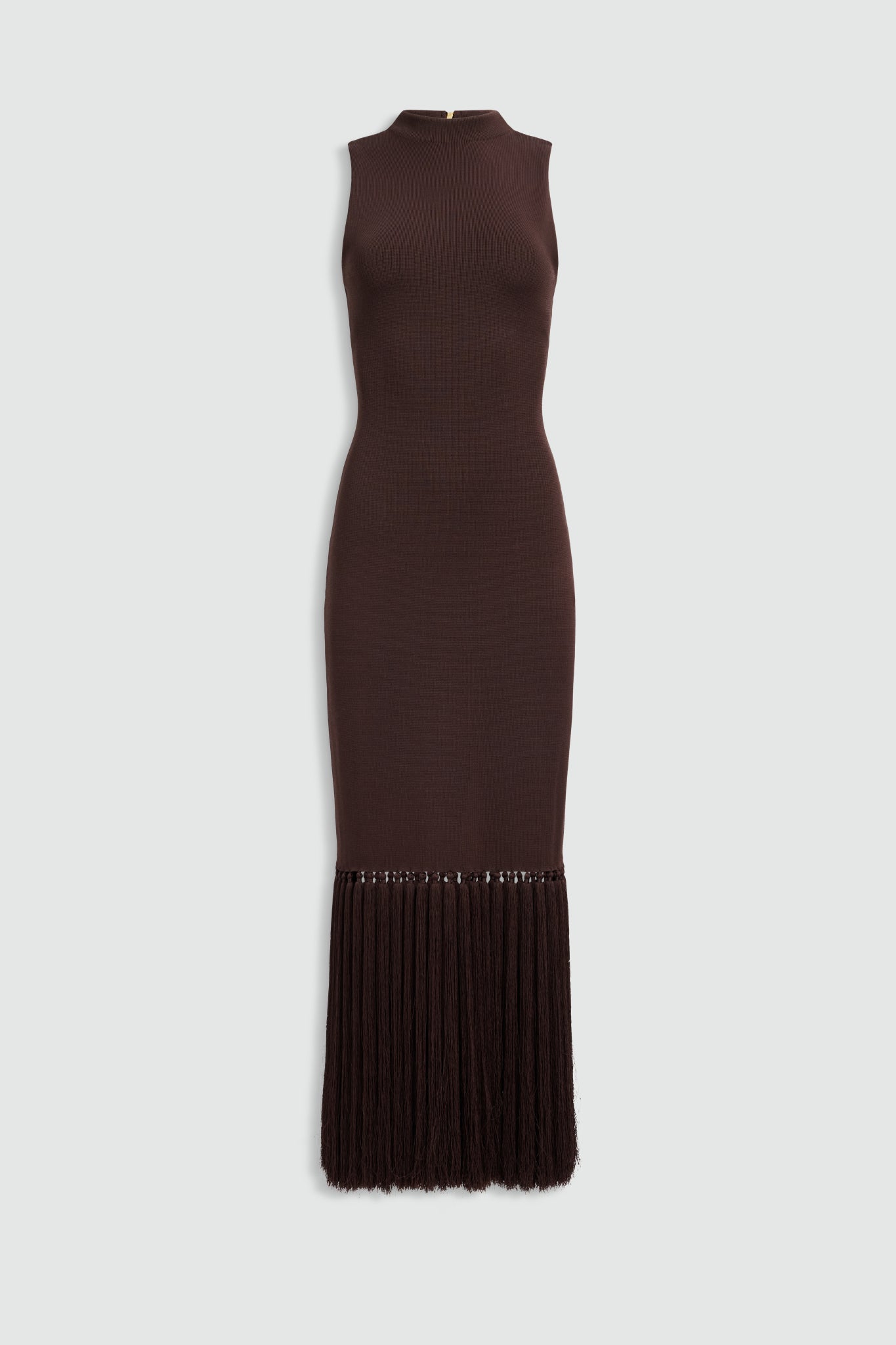 Sofina Knit Tassel Midi Dress