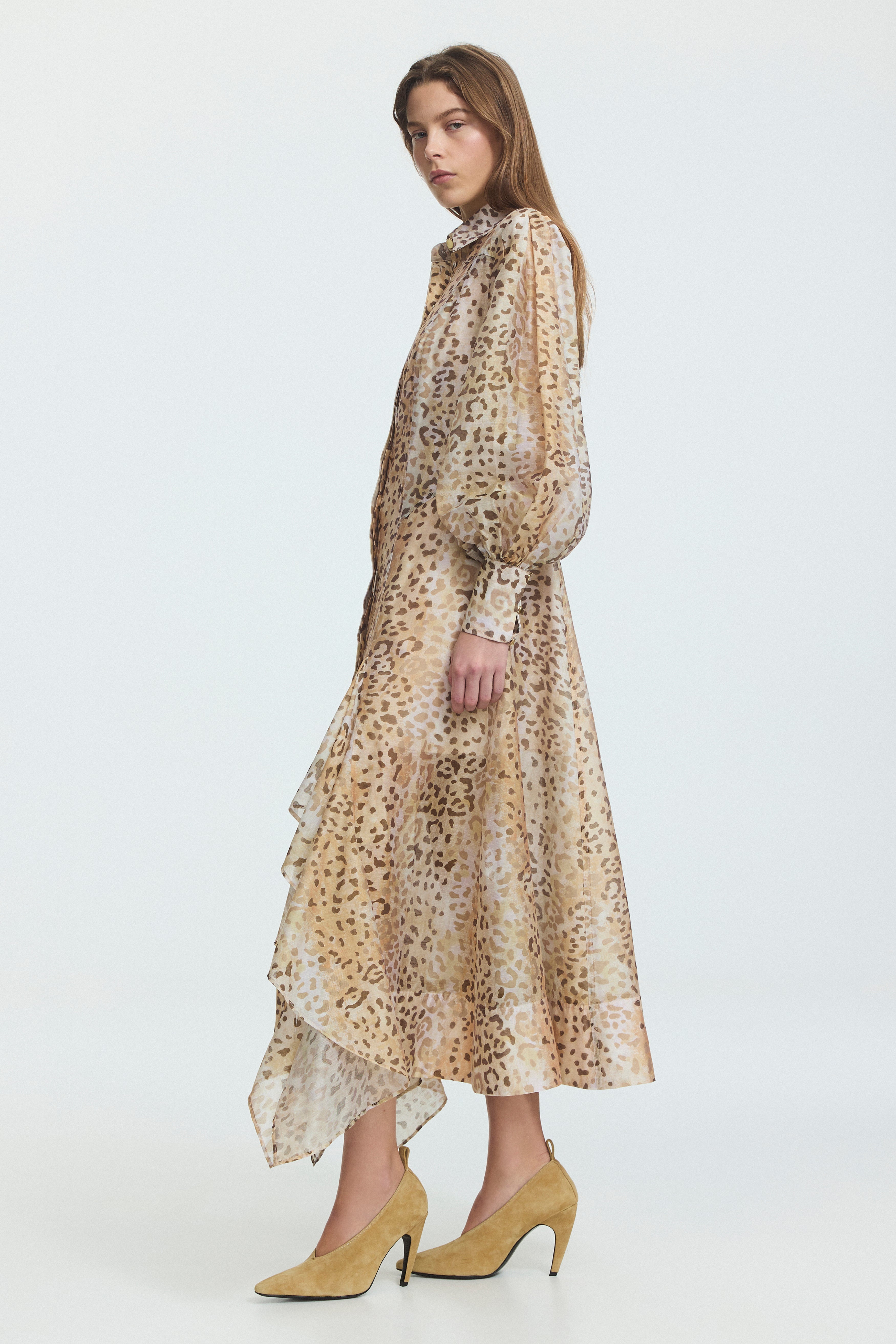Caelia Midi Shirt Dress