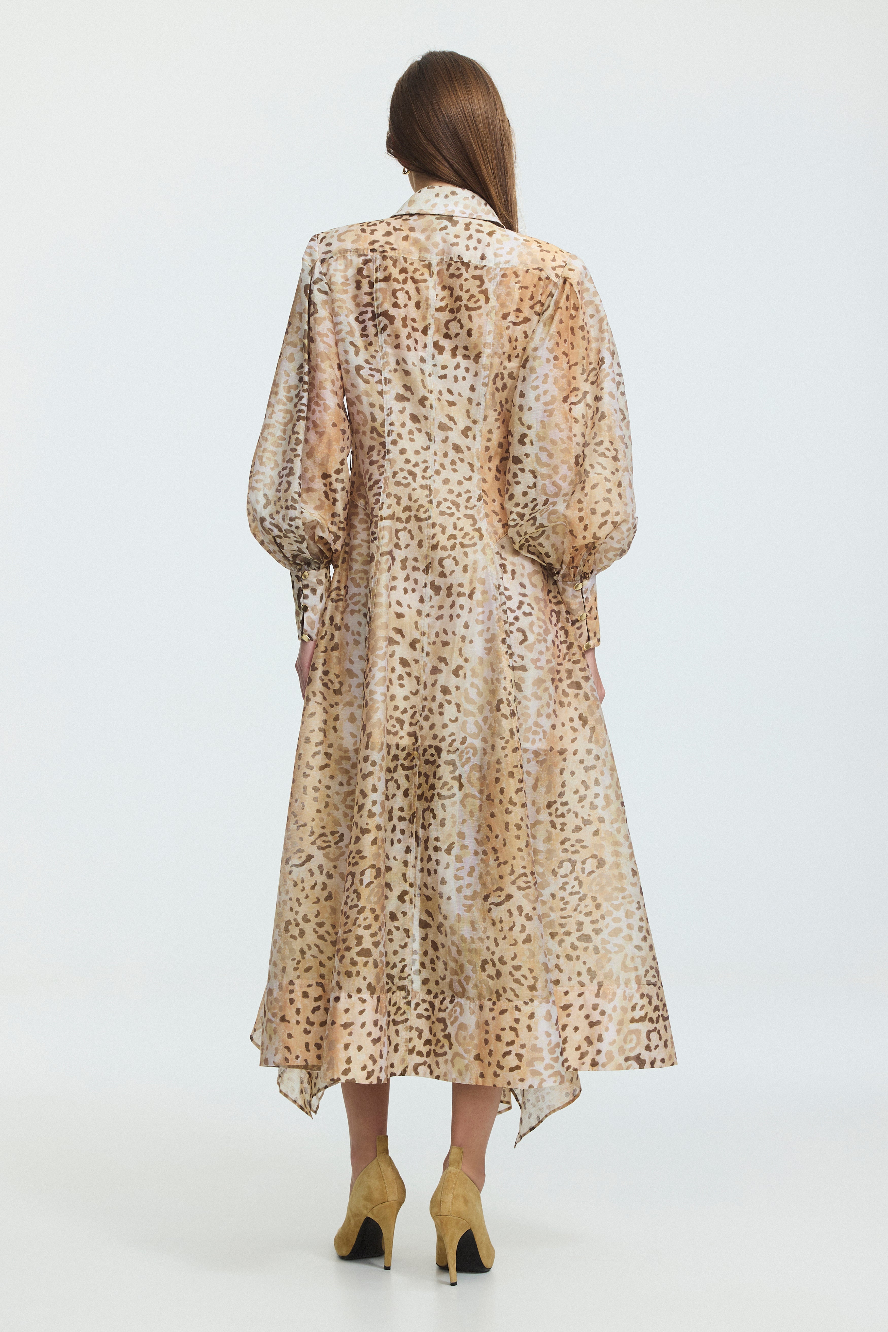 Caelia Midi Shirt Dress