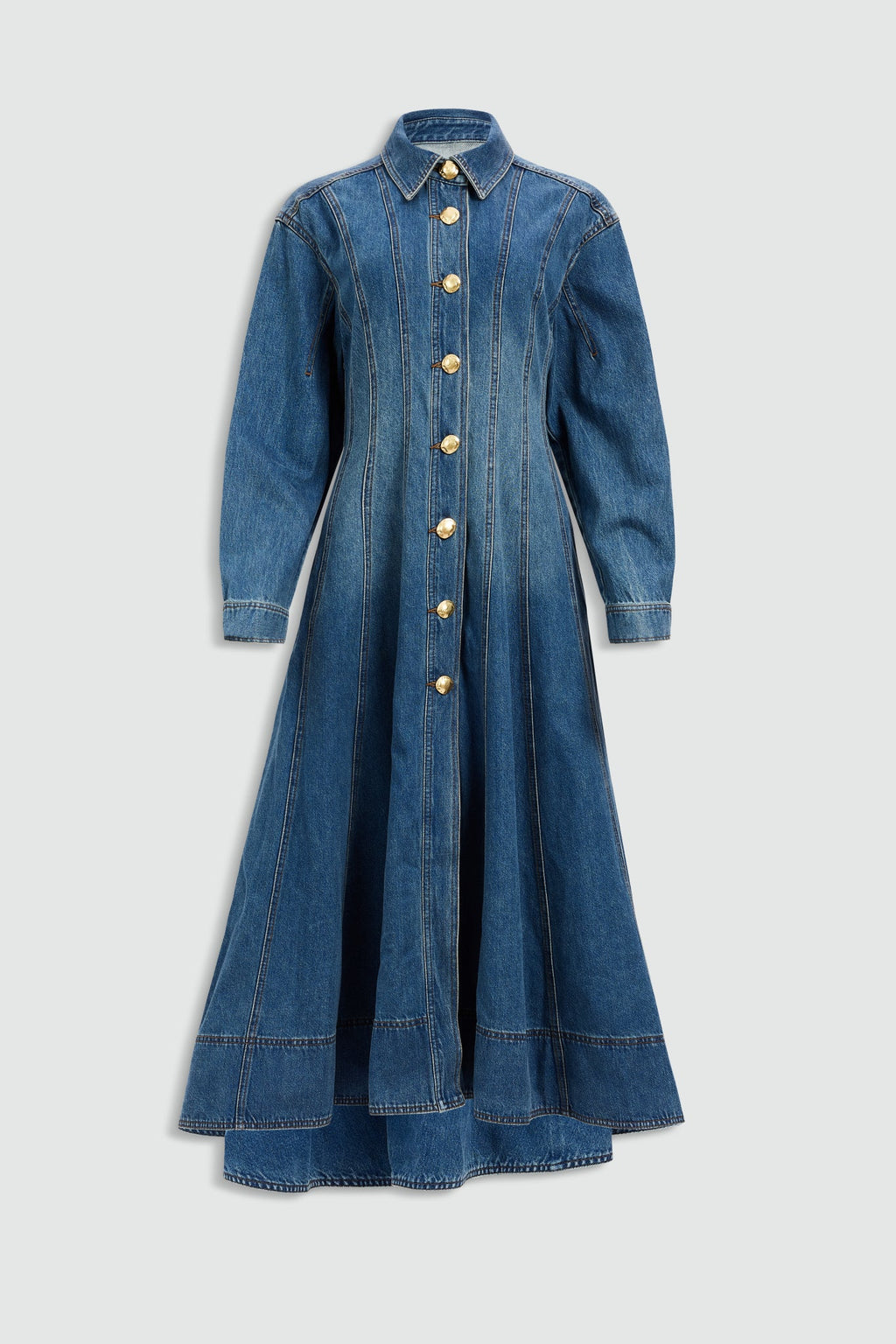 Viva Denim Midi Dress