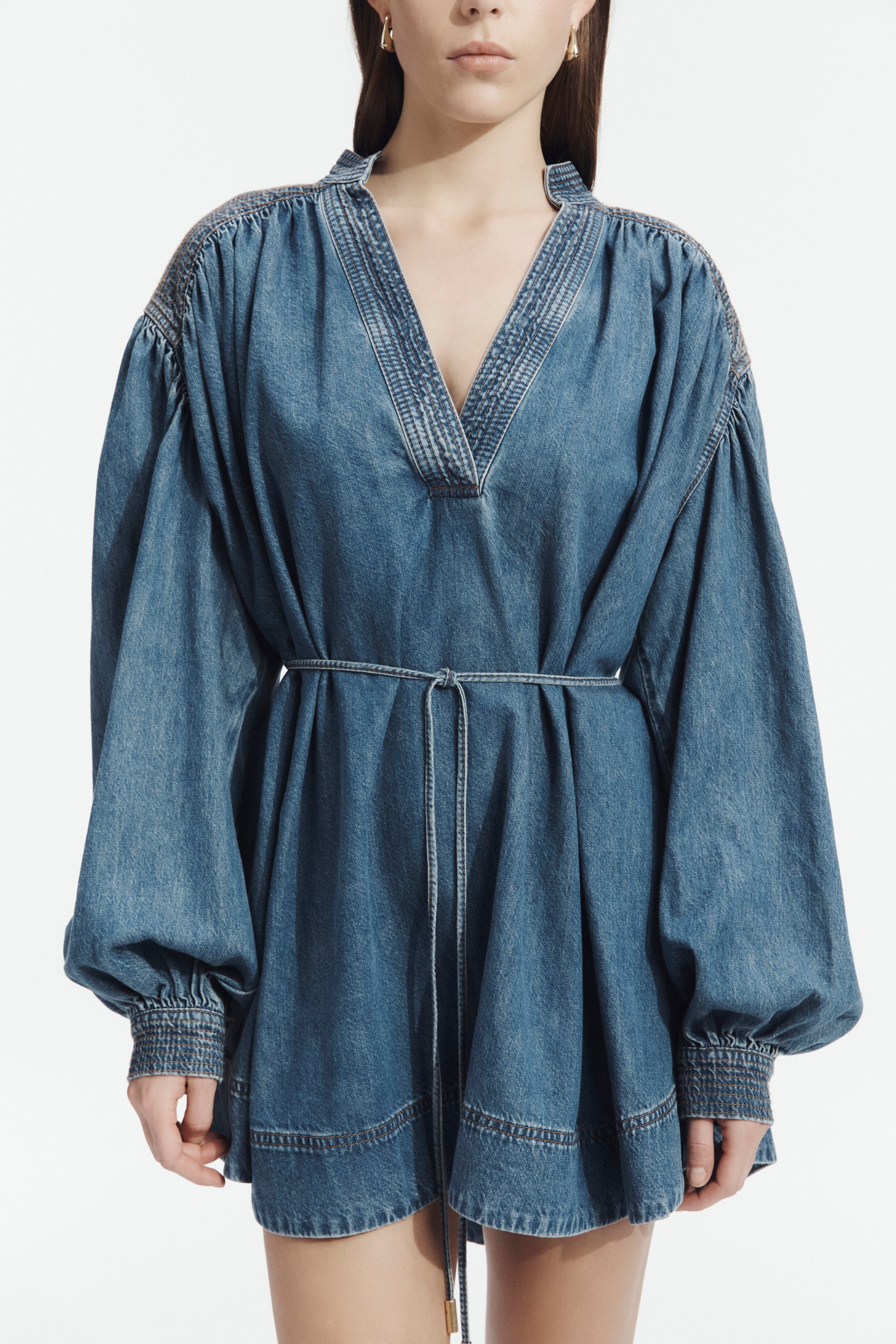 Viva Denim Mini Dress