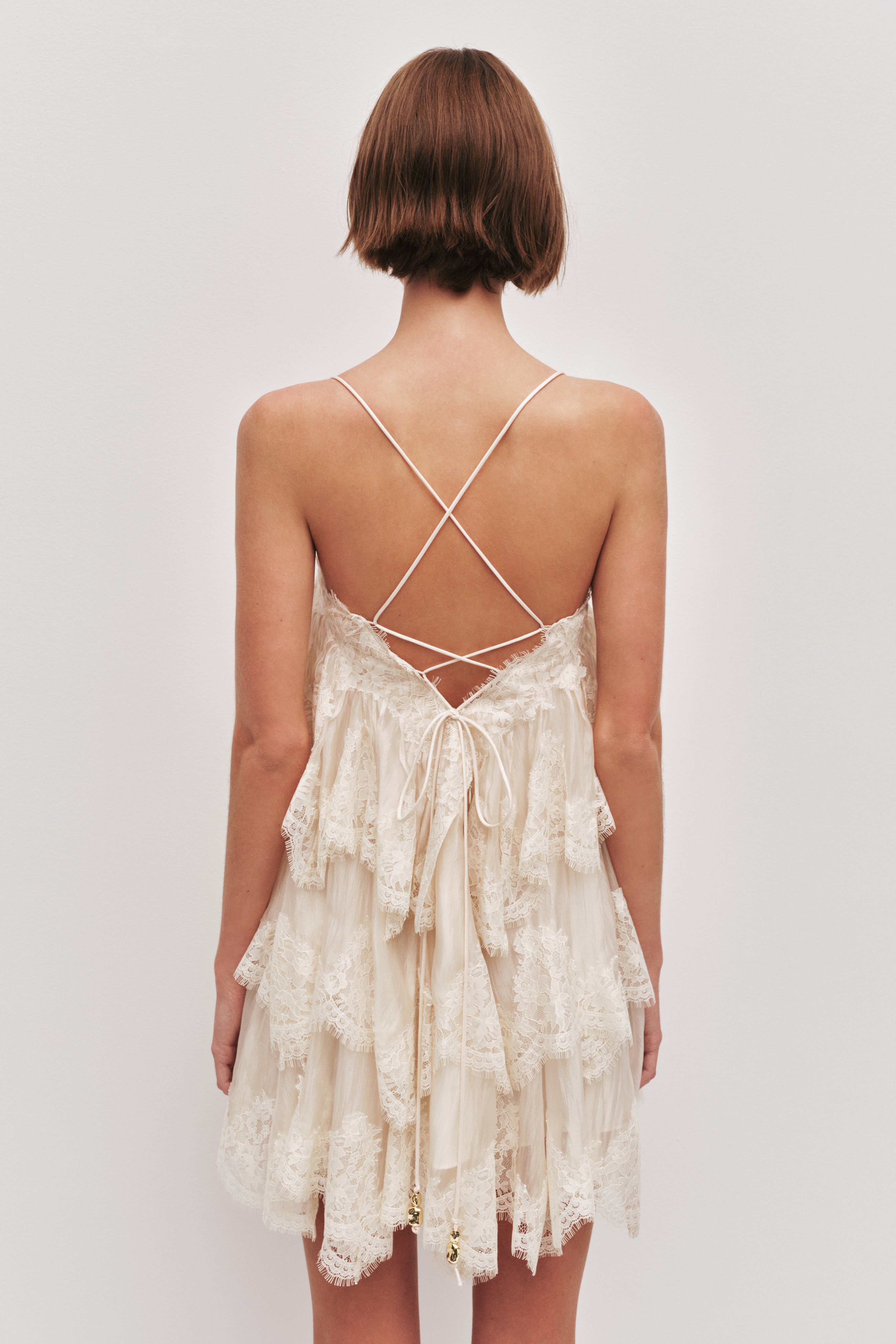 Ophelia Lace Mini Dress