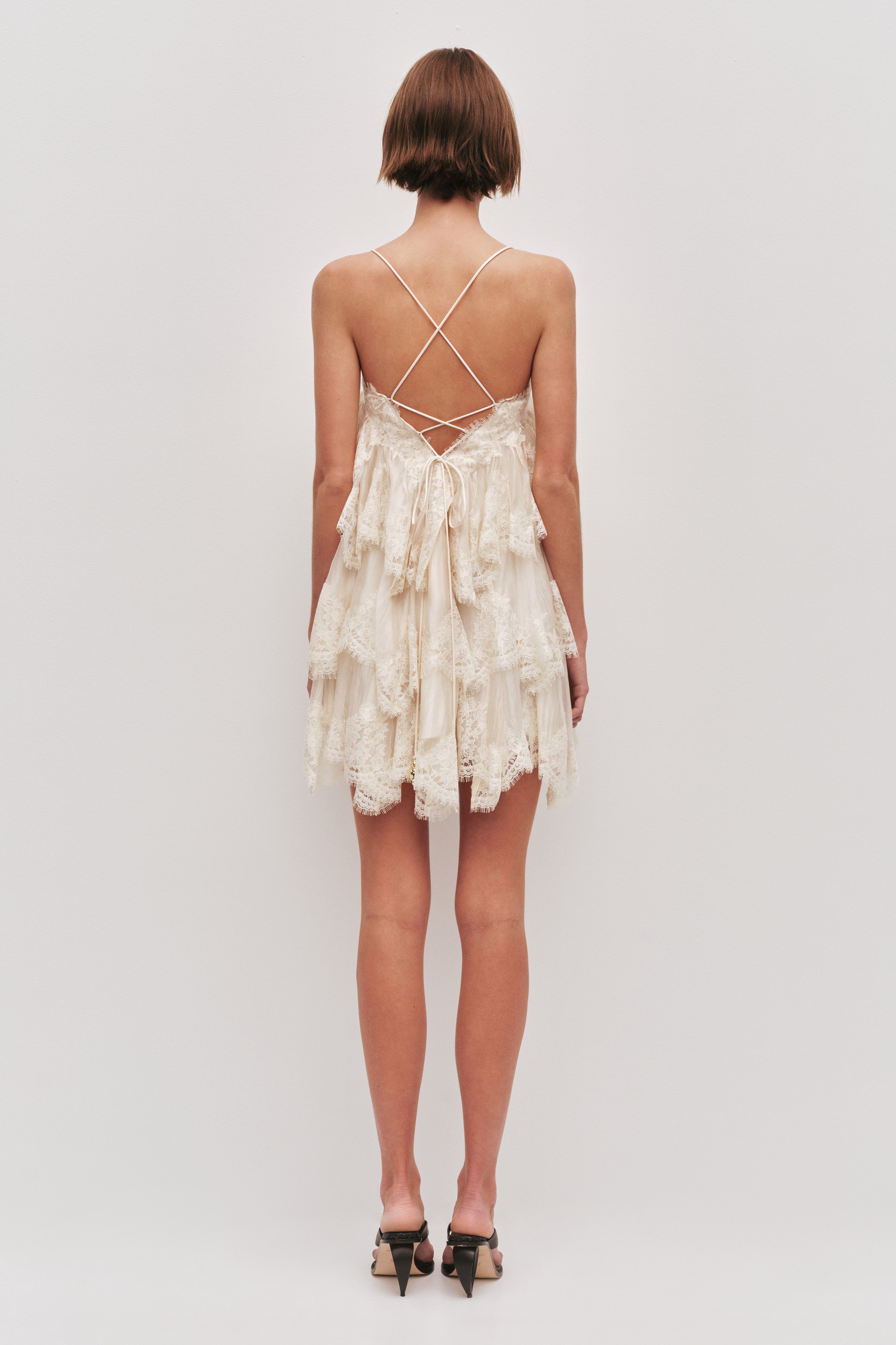 Ophelia Lace Mini Dress