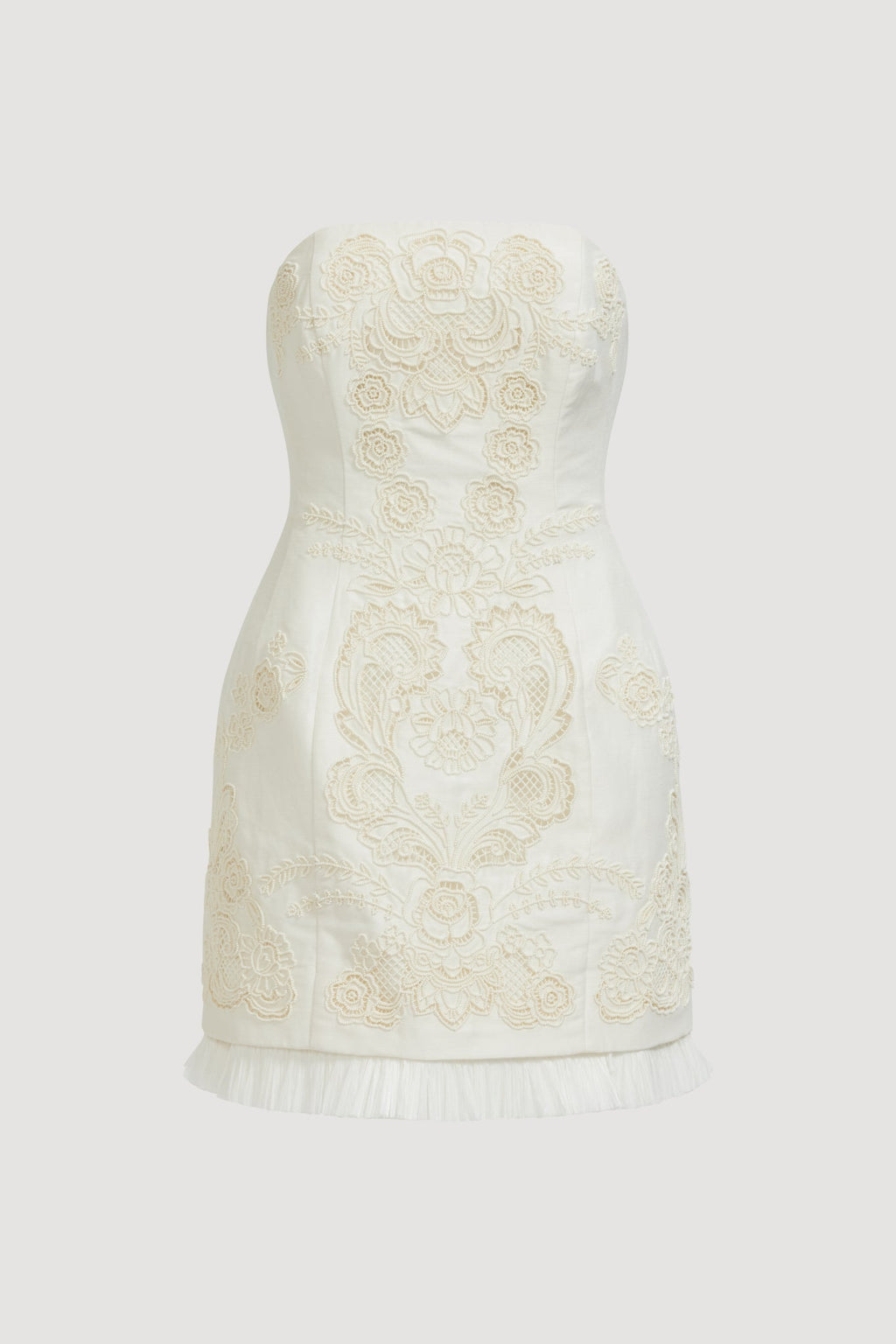 Perilla Embroidered Mini Dress