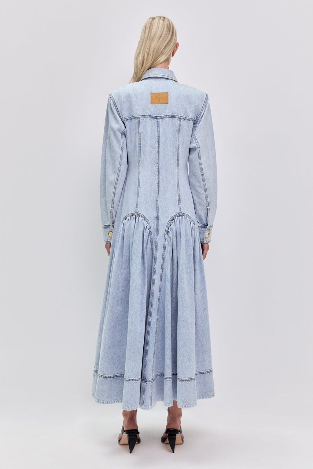Noa Denim Maxi Dress