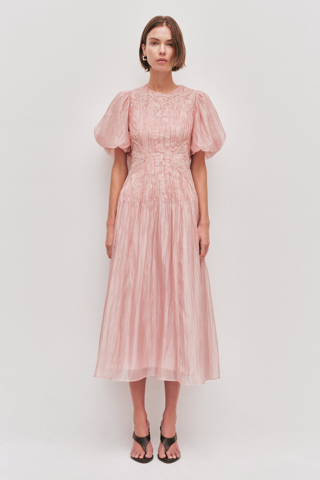Ophelia Lace Midi Dress