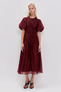 Ophelia Lace Midi Dress