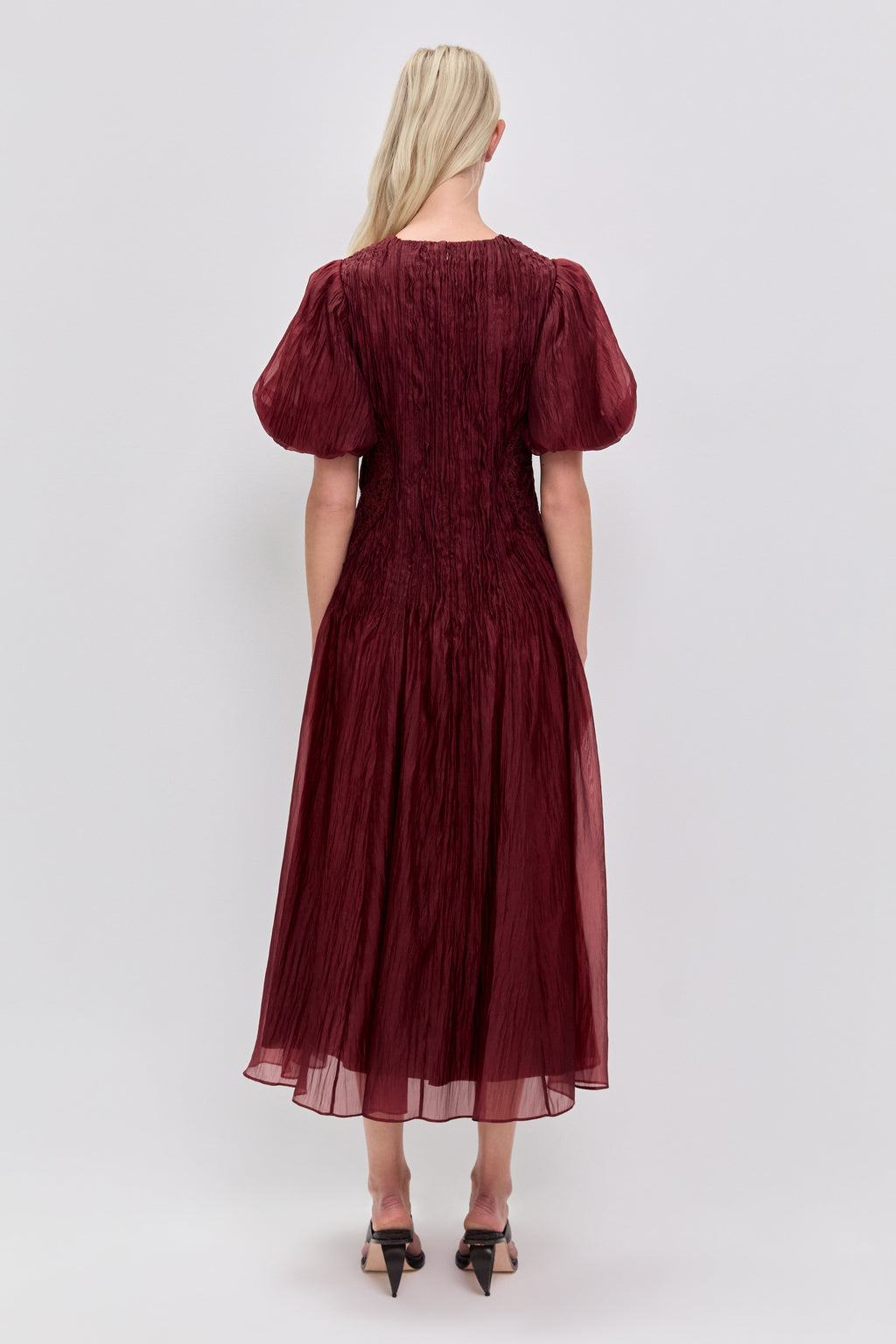 Ophelia Lace Midi Dress