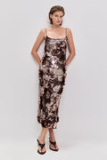 Halo Midi Sequin Dress