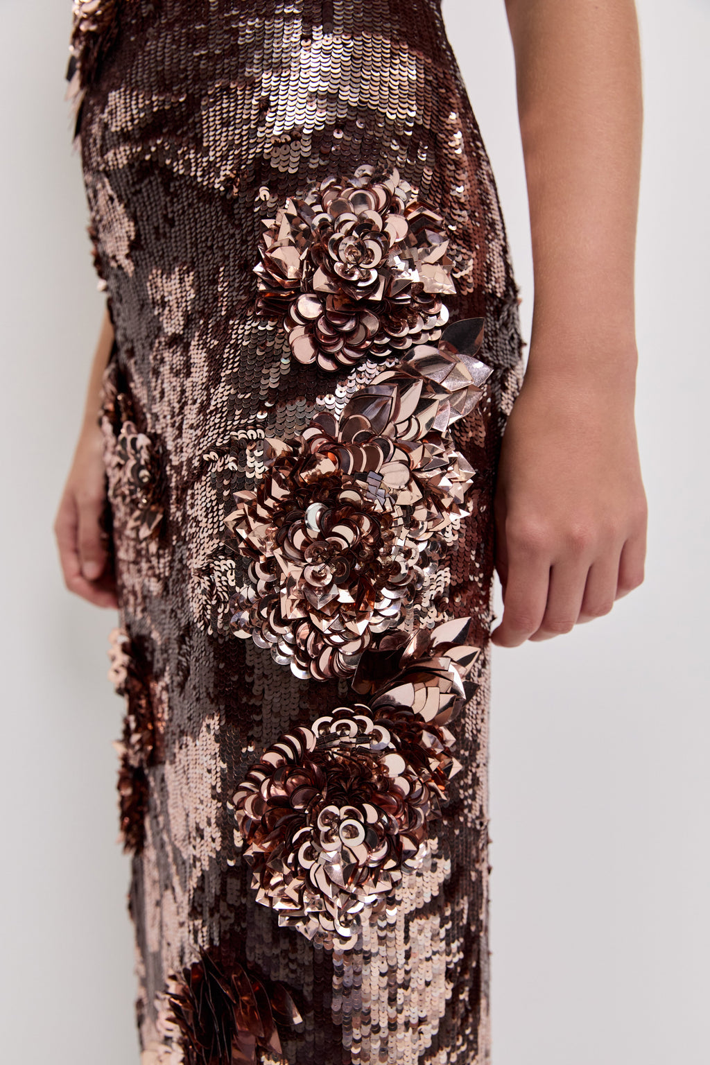 Halo Midi Sequin Dress