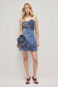 Angelina Denim Mini Dress
