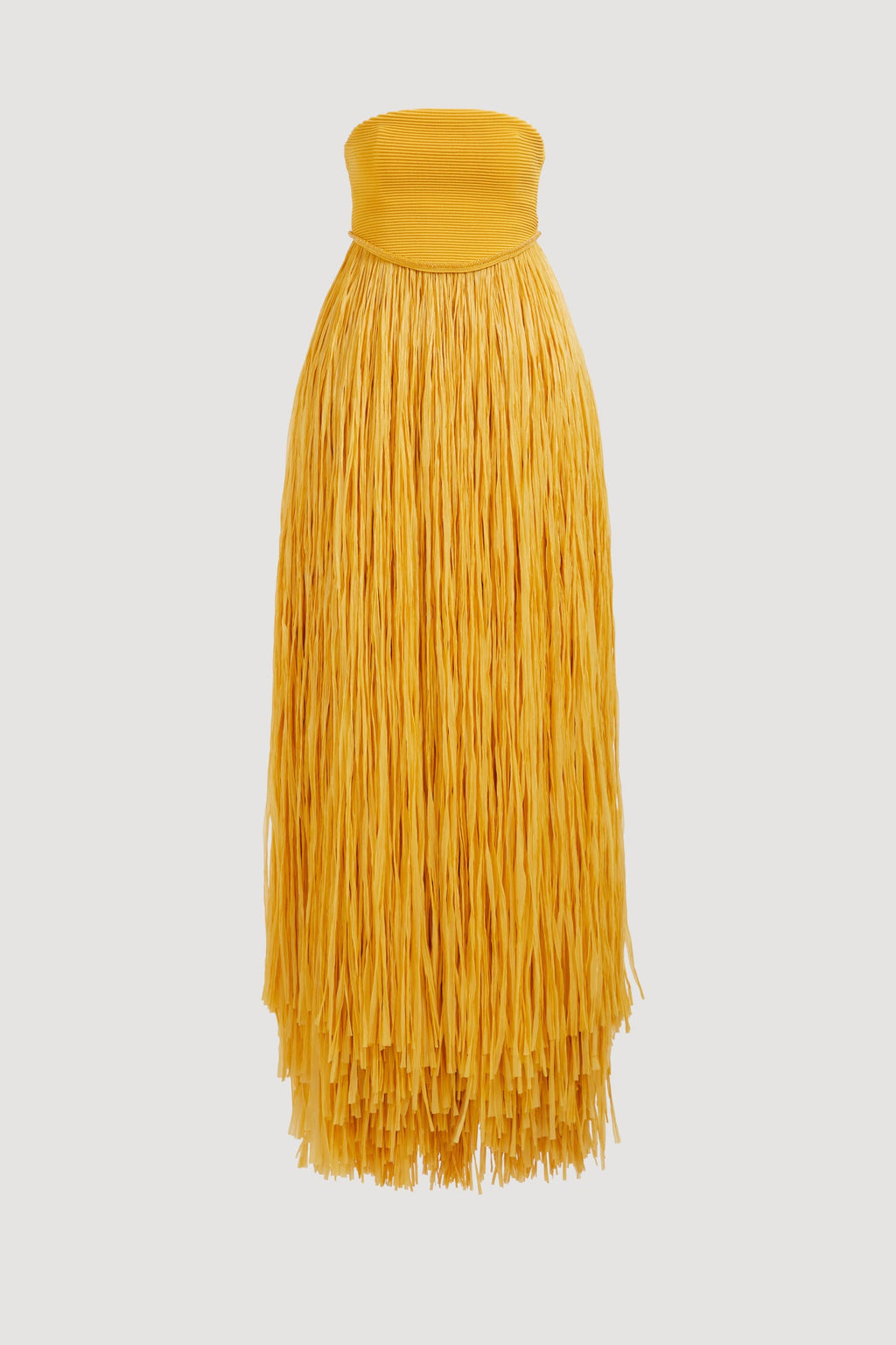 Florentia Raffia Maxi Dress