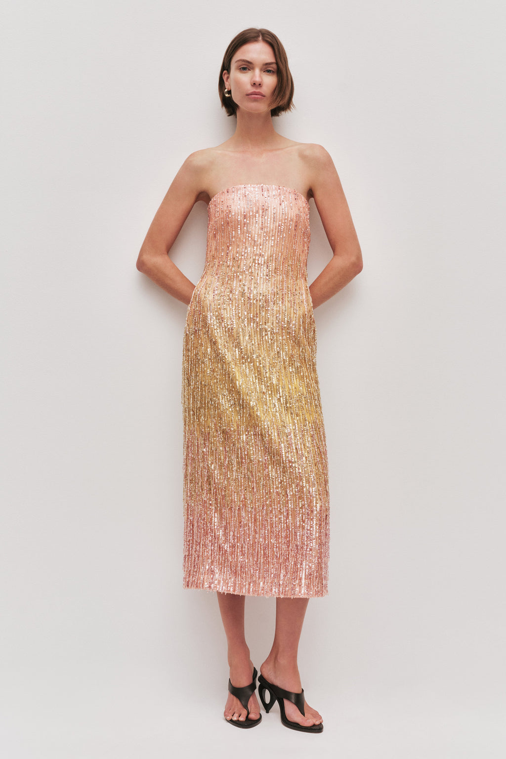 Amulet Sequin Midi Dress