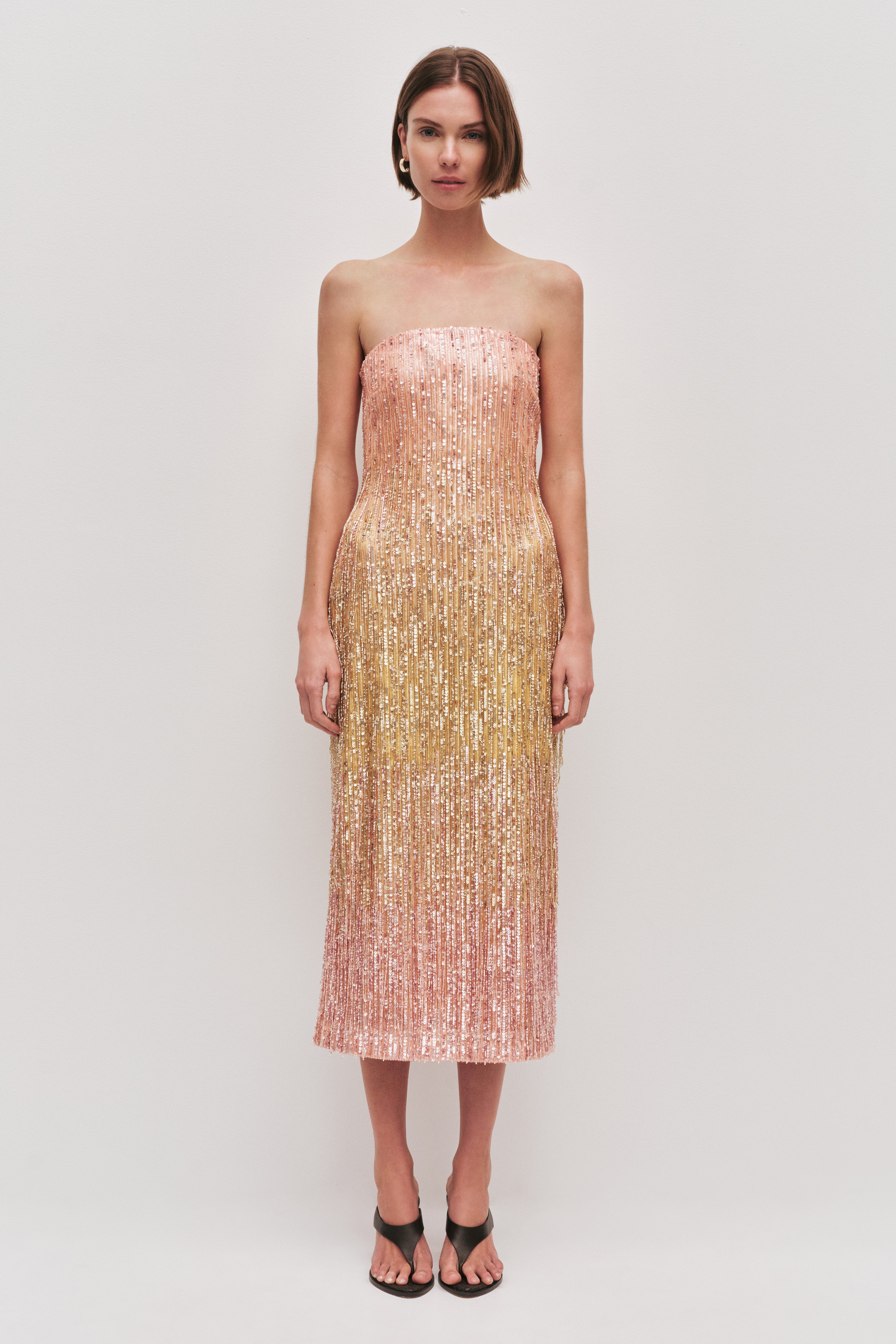 Amulet Sequin Midi Dress
