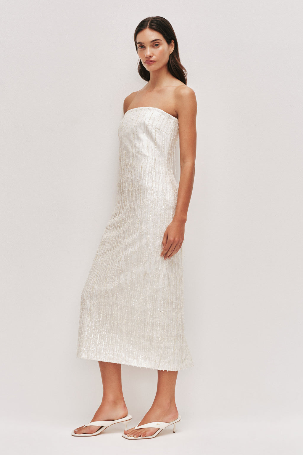 Amulet Sequin Midi Dress