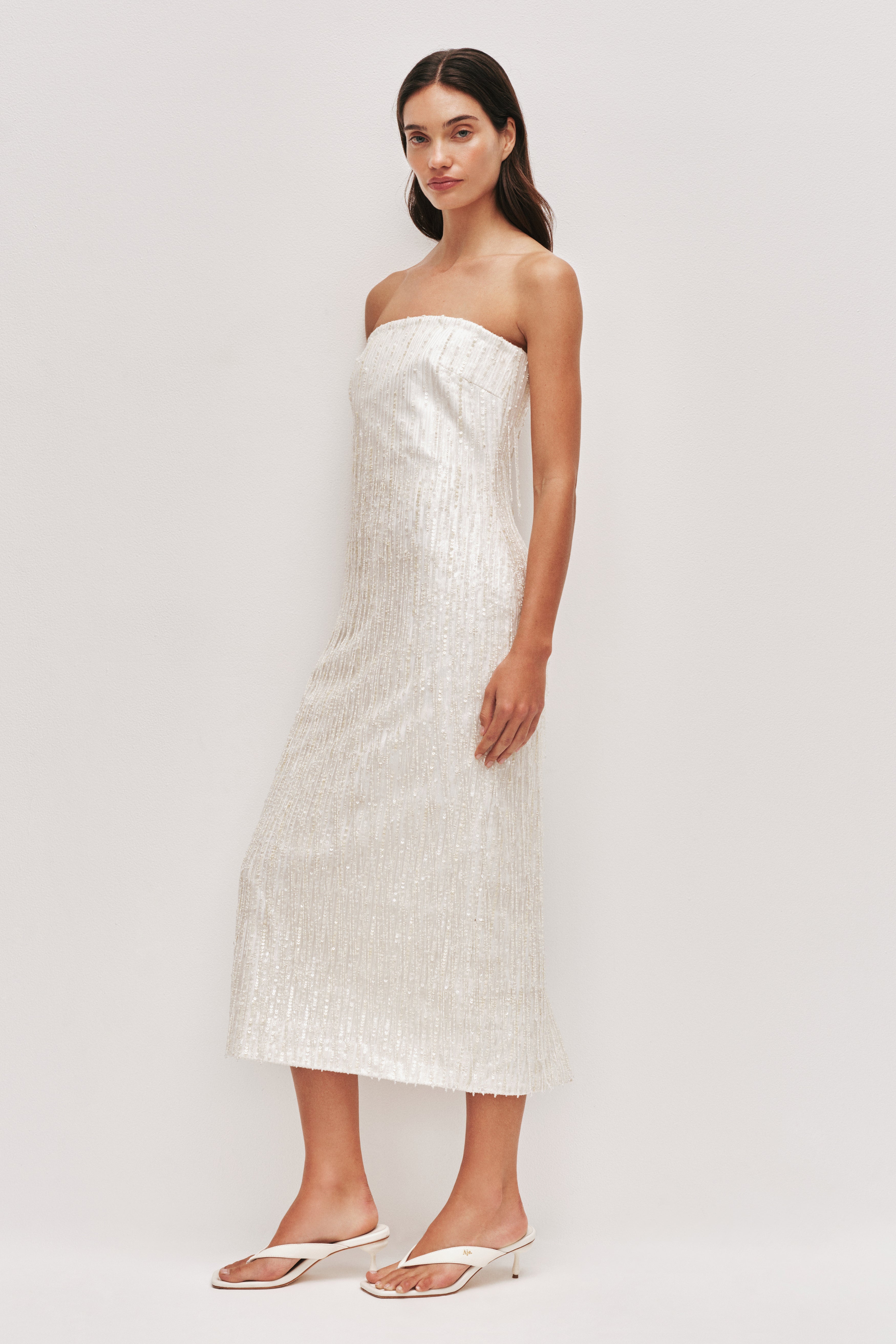 Amulet Sequin Midi Dress