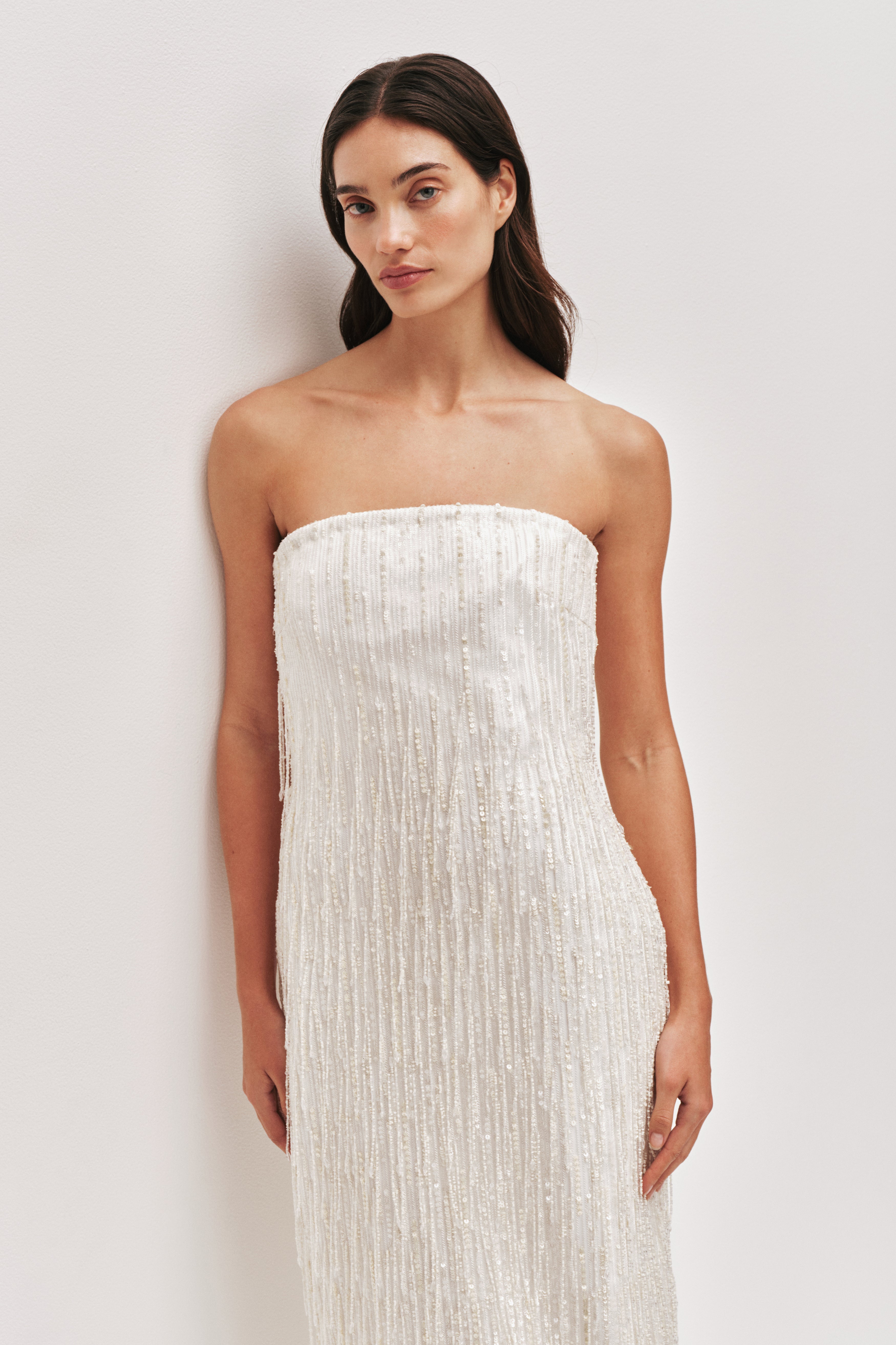 Amulet Sequin Midi Dress
