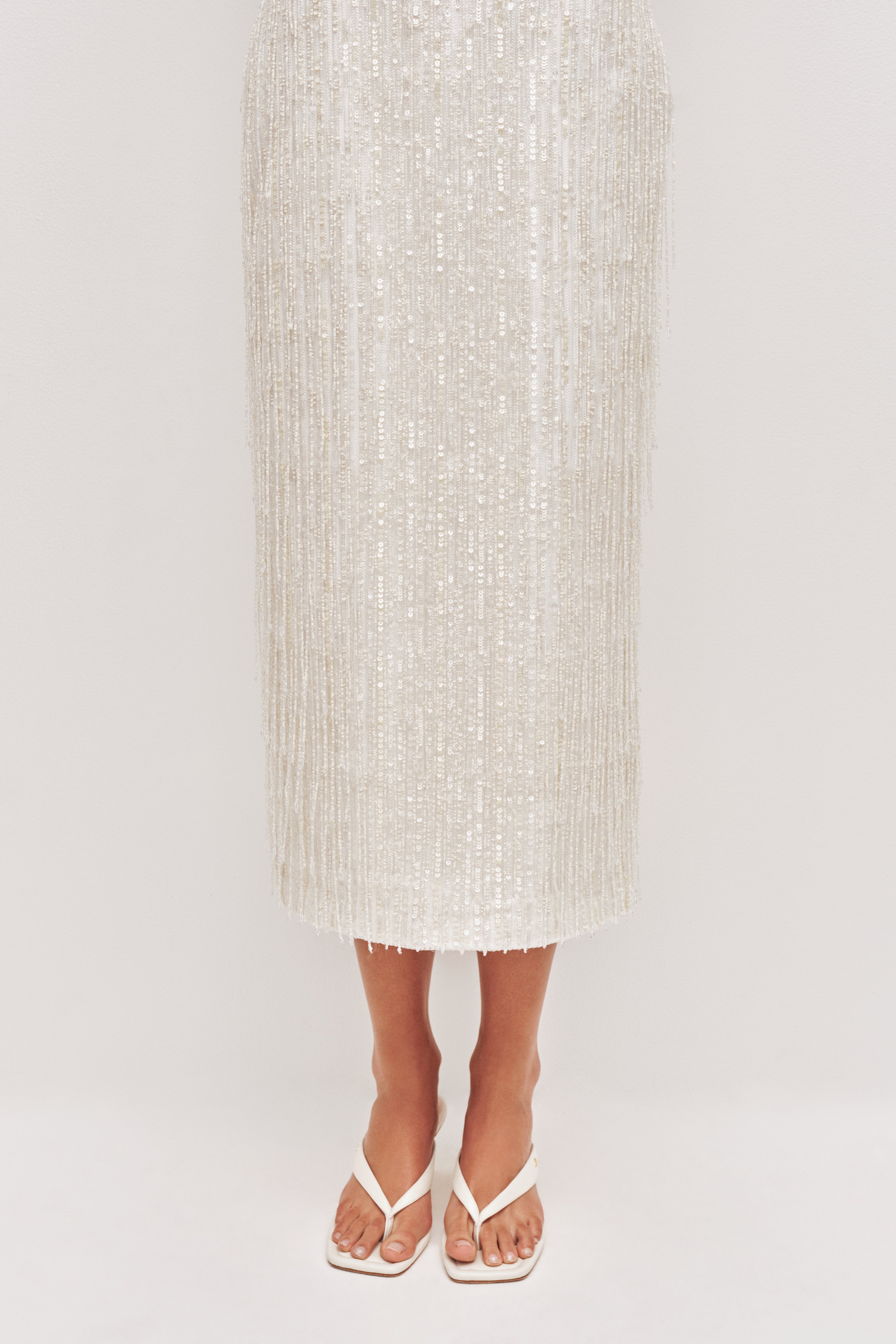 Amulet Sequin Midi Dress
