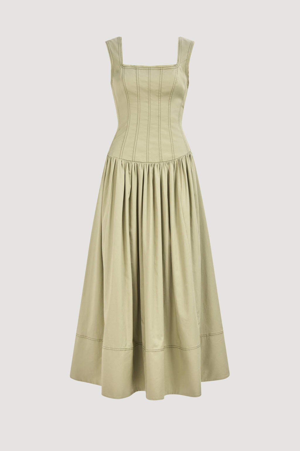 Parallel Midi Dress