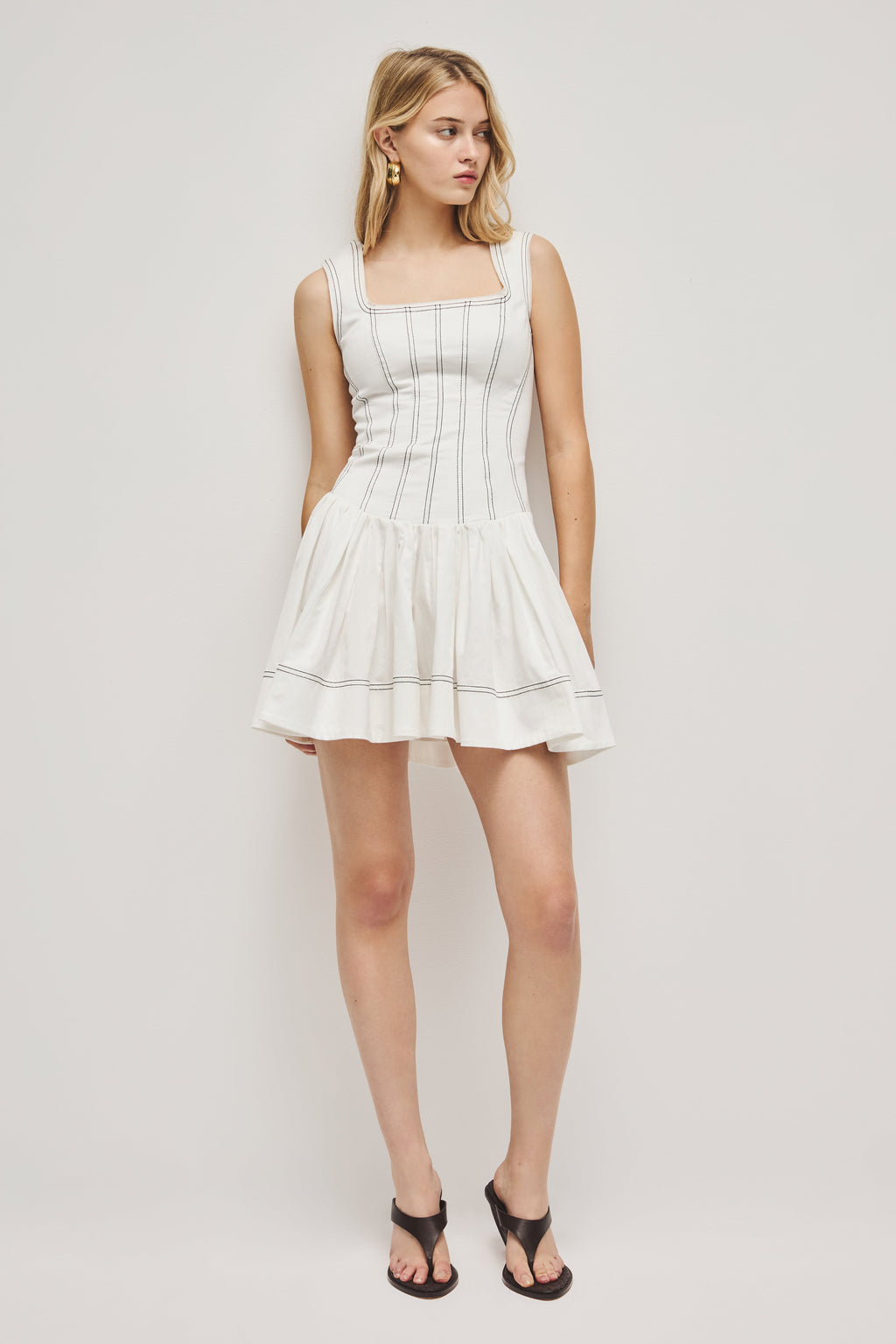 Parallel Mini Dress