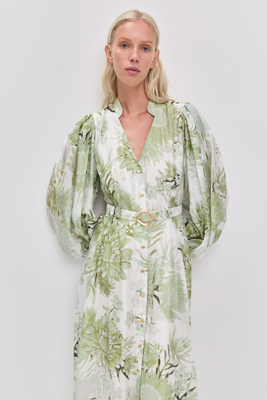 Reflector Shirt Dress
