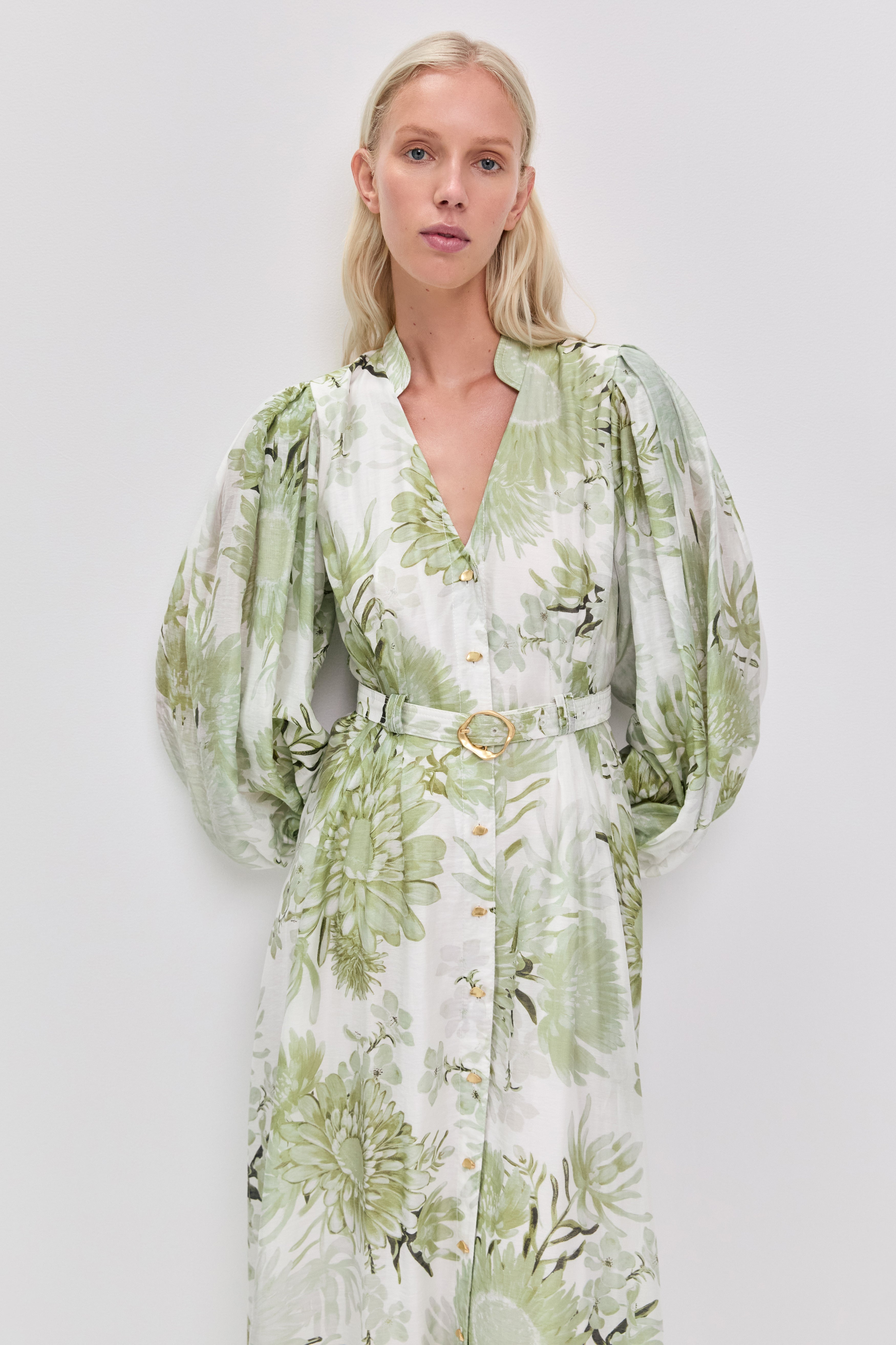 Reflector Shirt Dress