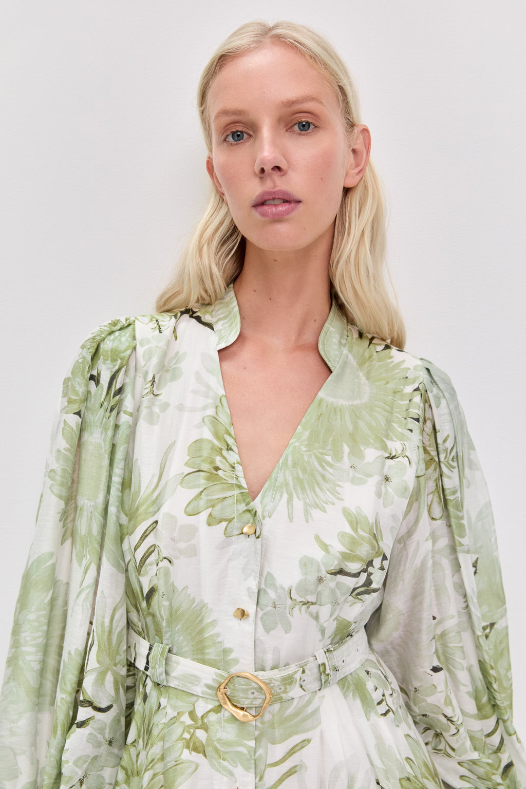 Reflector Shirt Dress