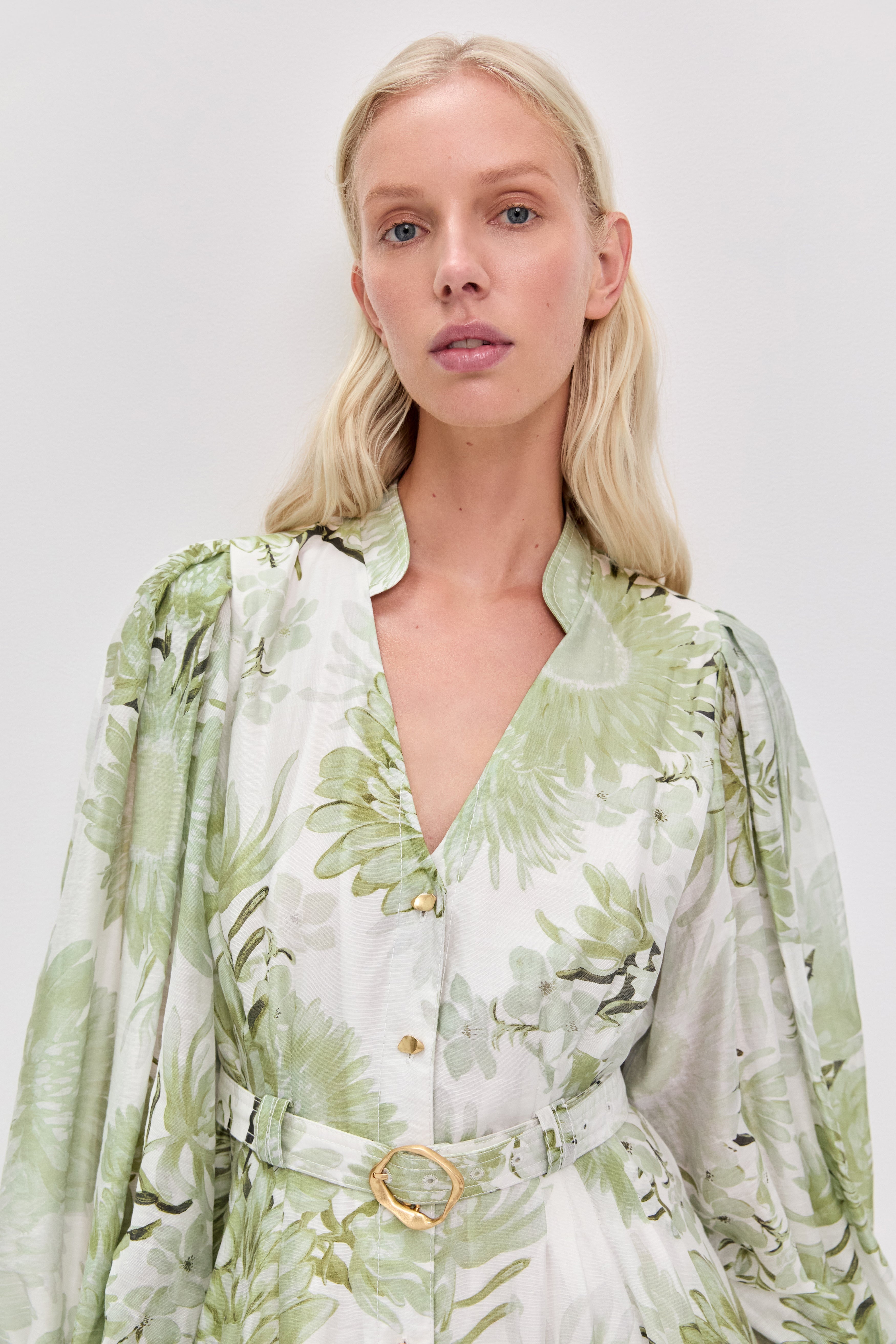 Reflector Shirt Dress