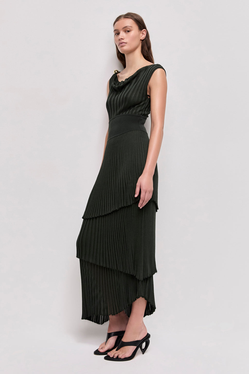 Carmine Knit Midi Dress