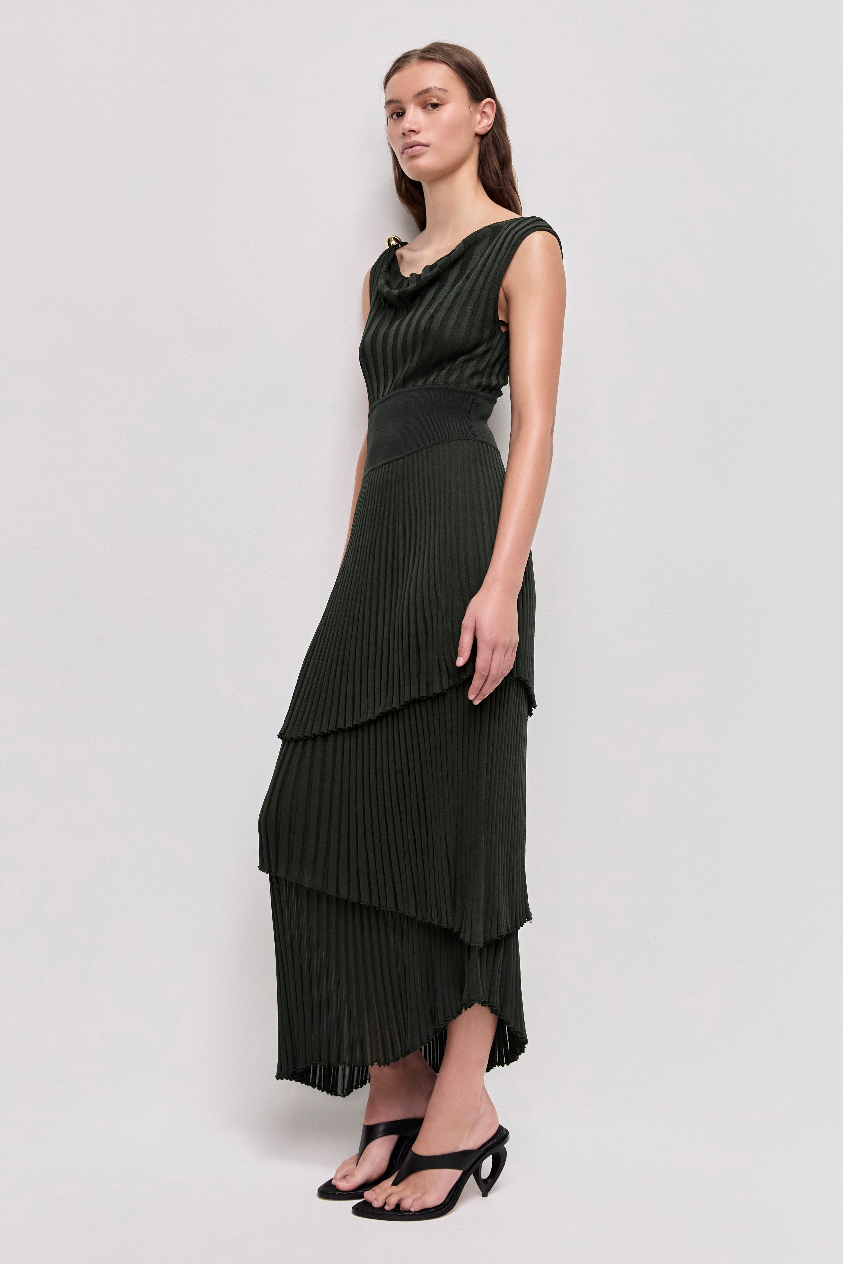 Carmine Knit Midi Dress