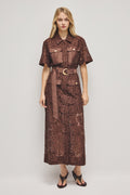 Mystic Lace Shirt Dress